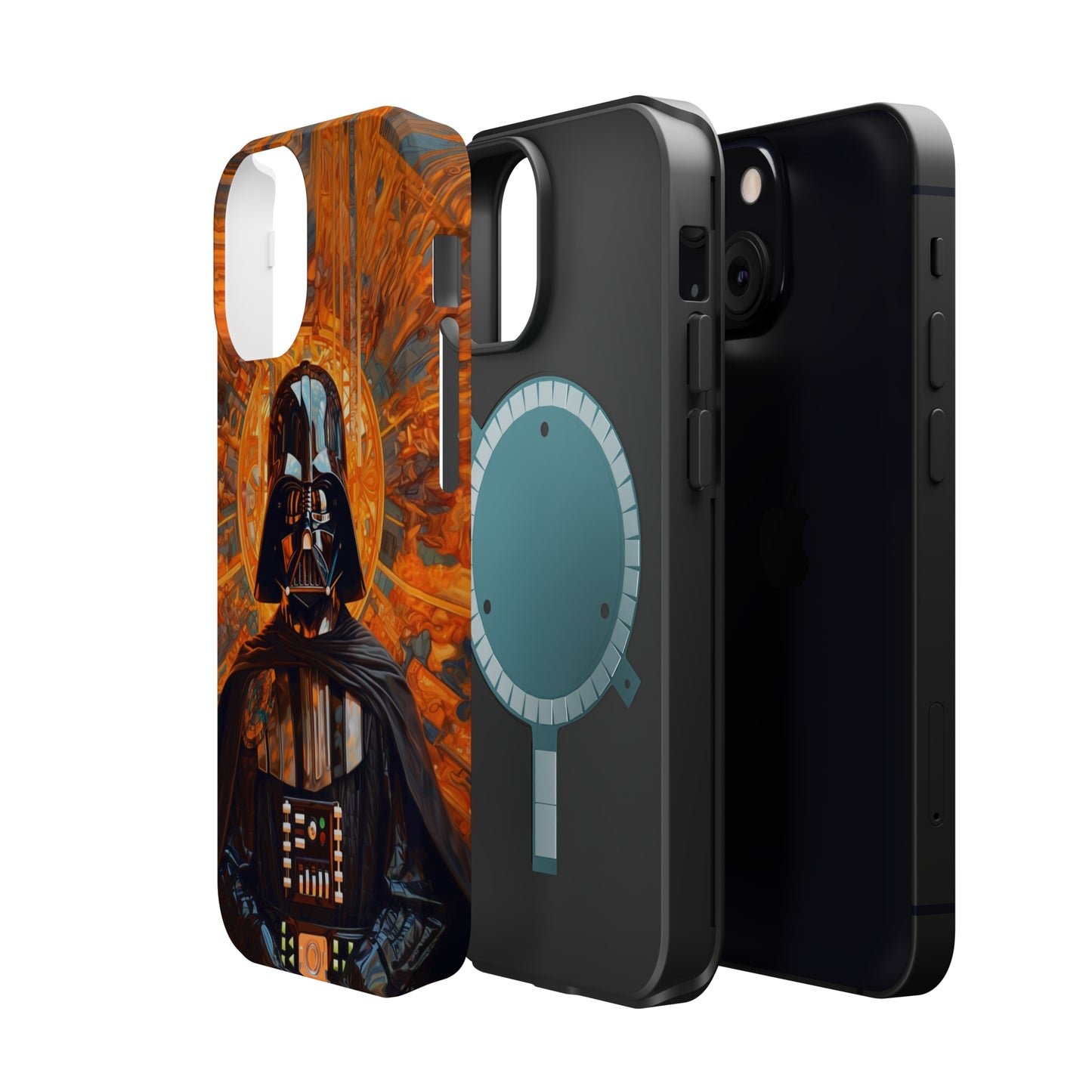 MagSafe Tough iPhone Case - Darth Vader Futurism
