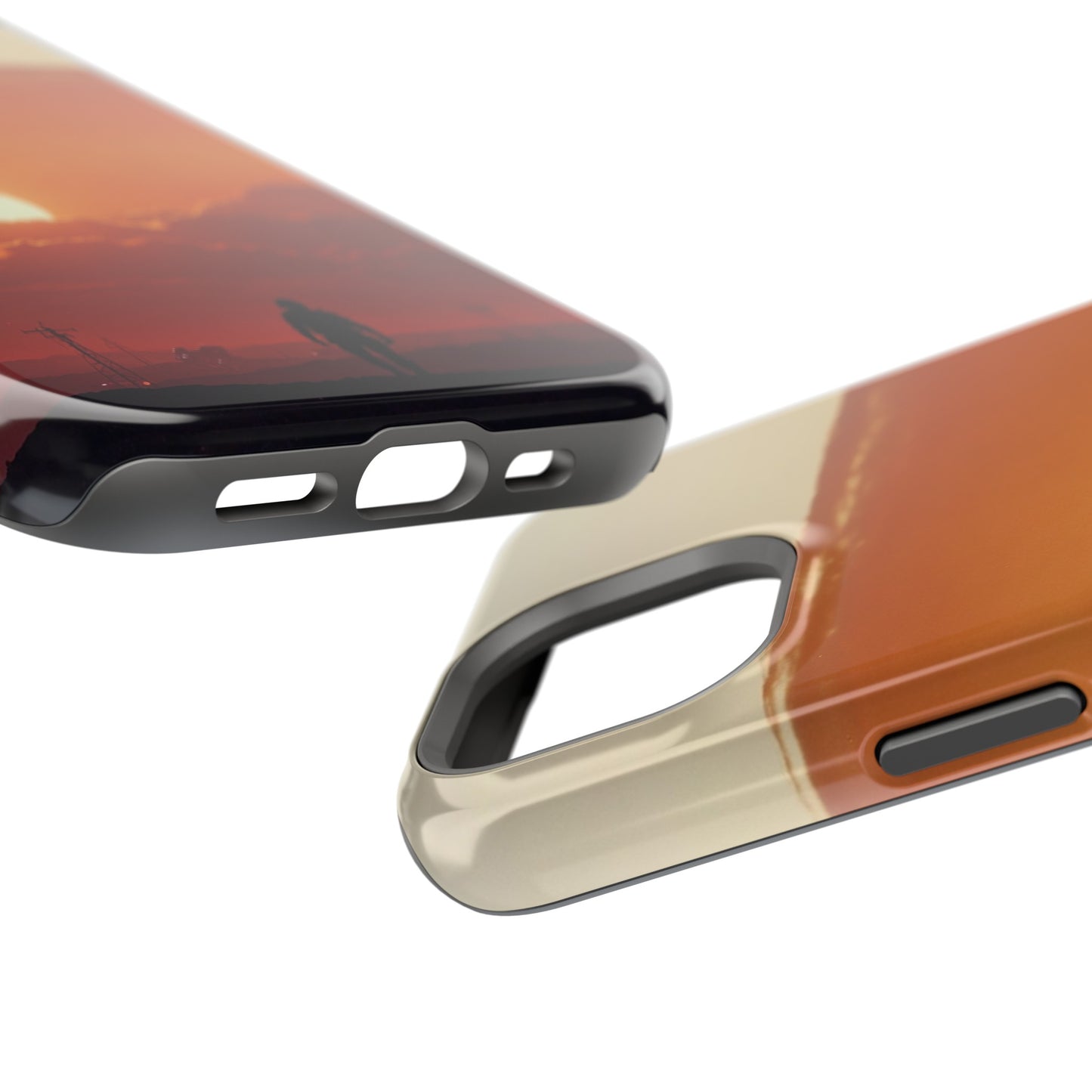 MagSafe Tough iPhone Case - Galactic Synthwave