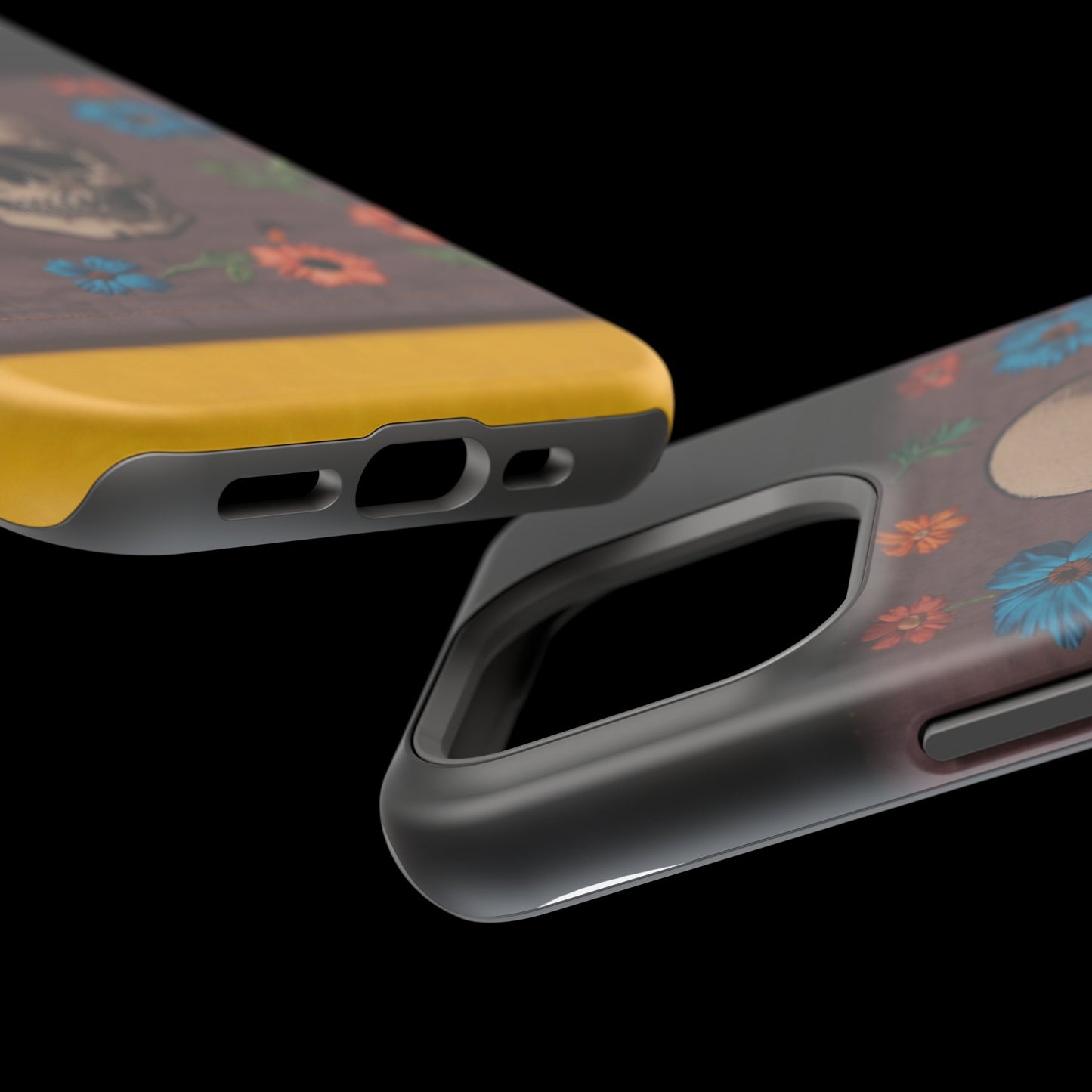 MagSafe Tough iPhone Case - "Boho Academia"