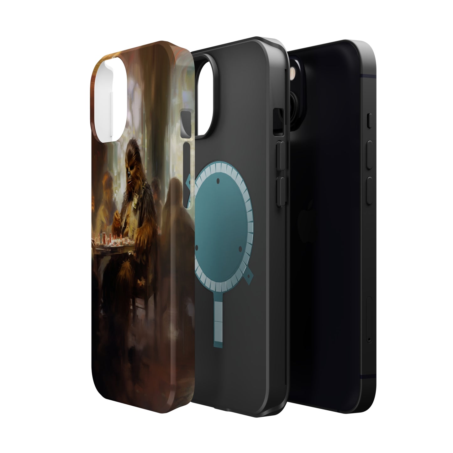 MagSafe Tough iPhone Case - ChewbaccaPlaying Poker