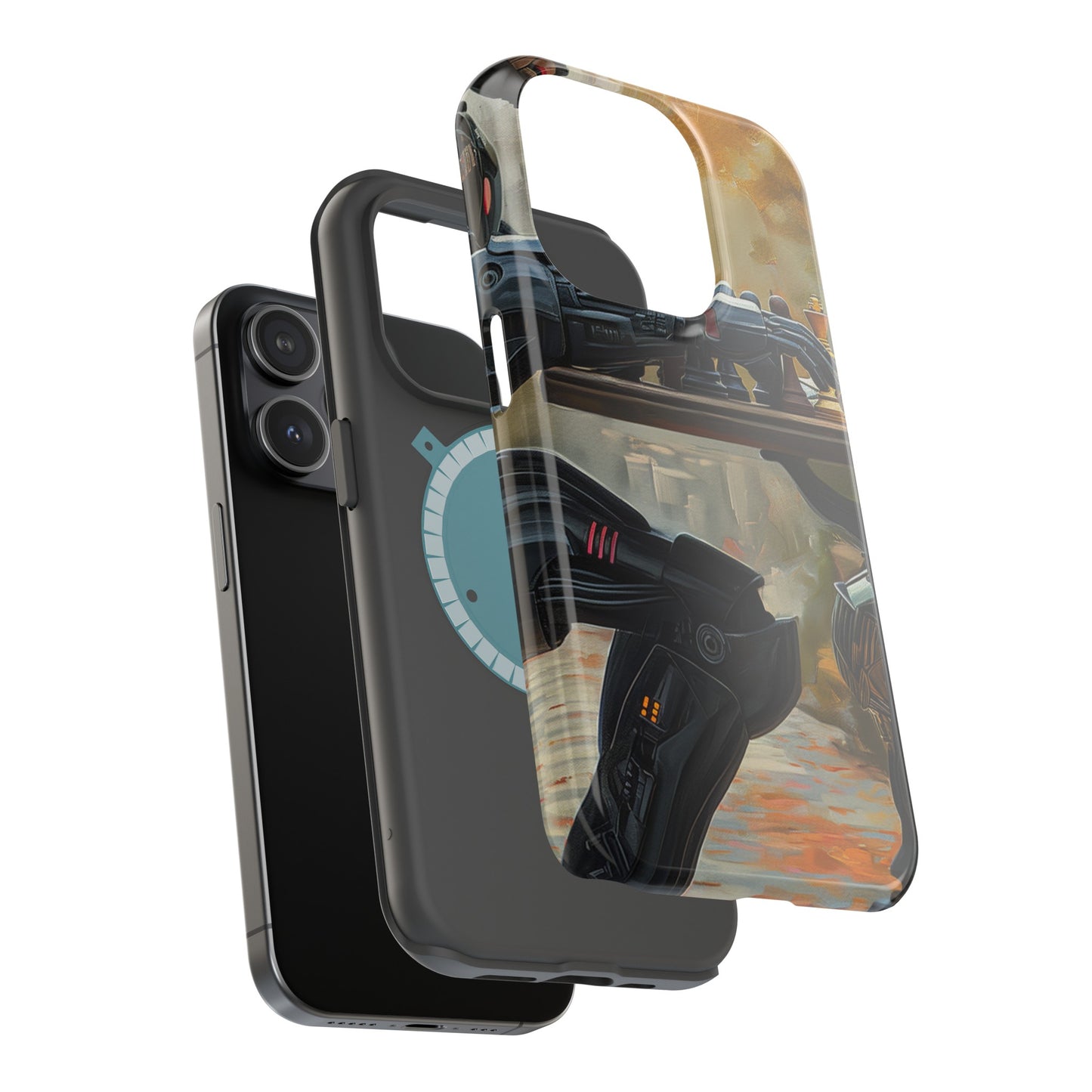 MagSafe Tough iPhone Case - Robocop 3P0 Chess WSP