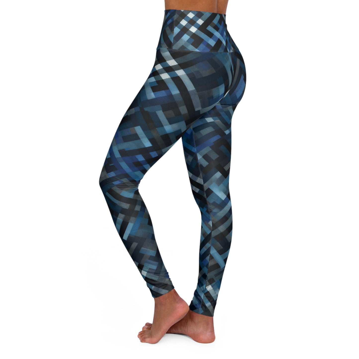 High Waisted Leggings - Romanticisme.