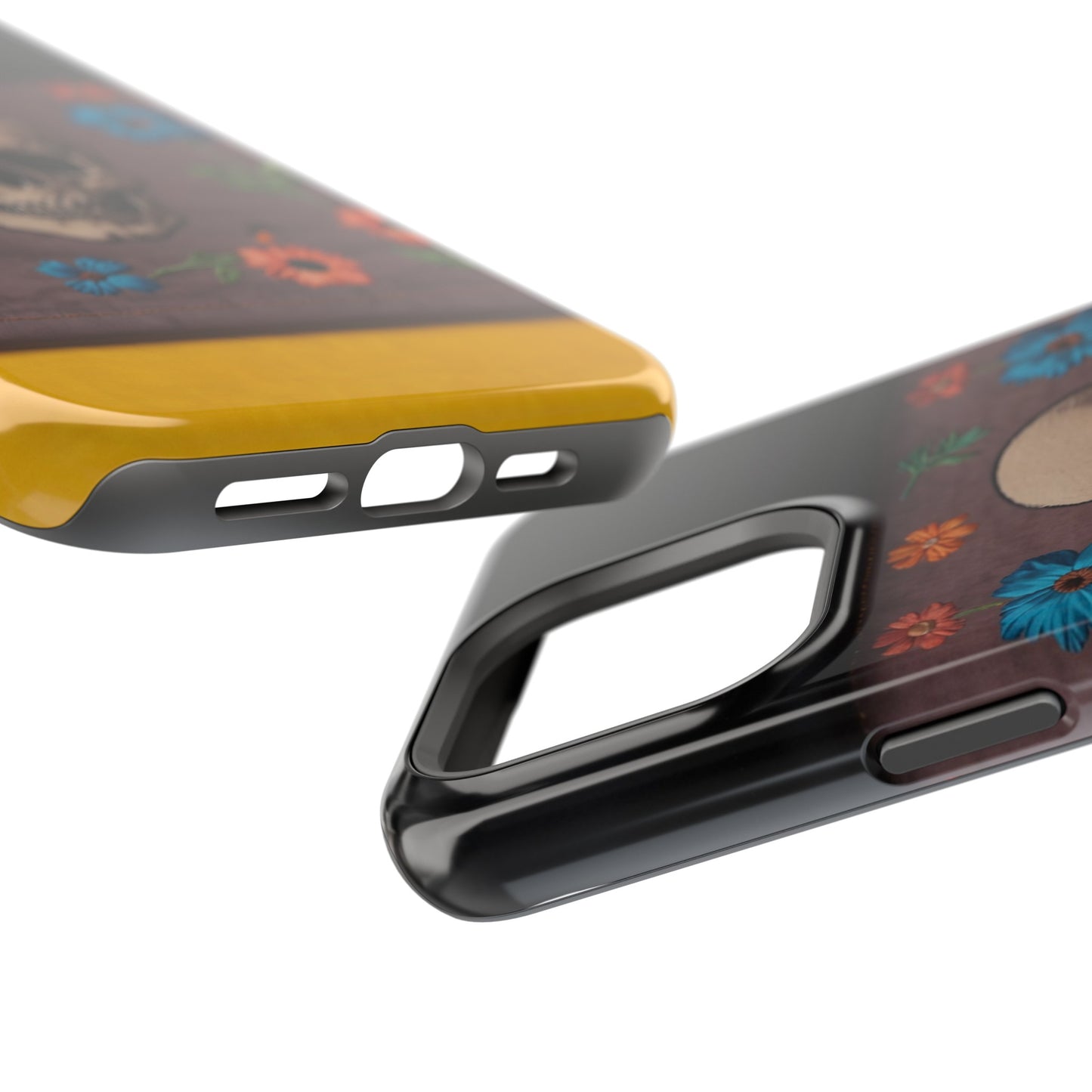 MagSafe Tough iPhone Case - "Boho Academia"