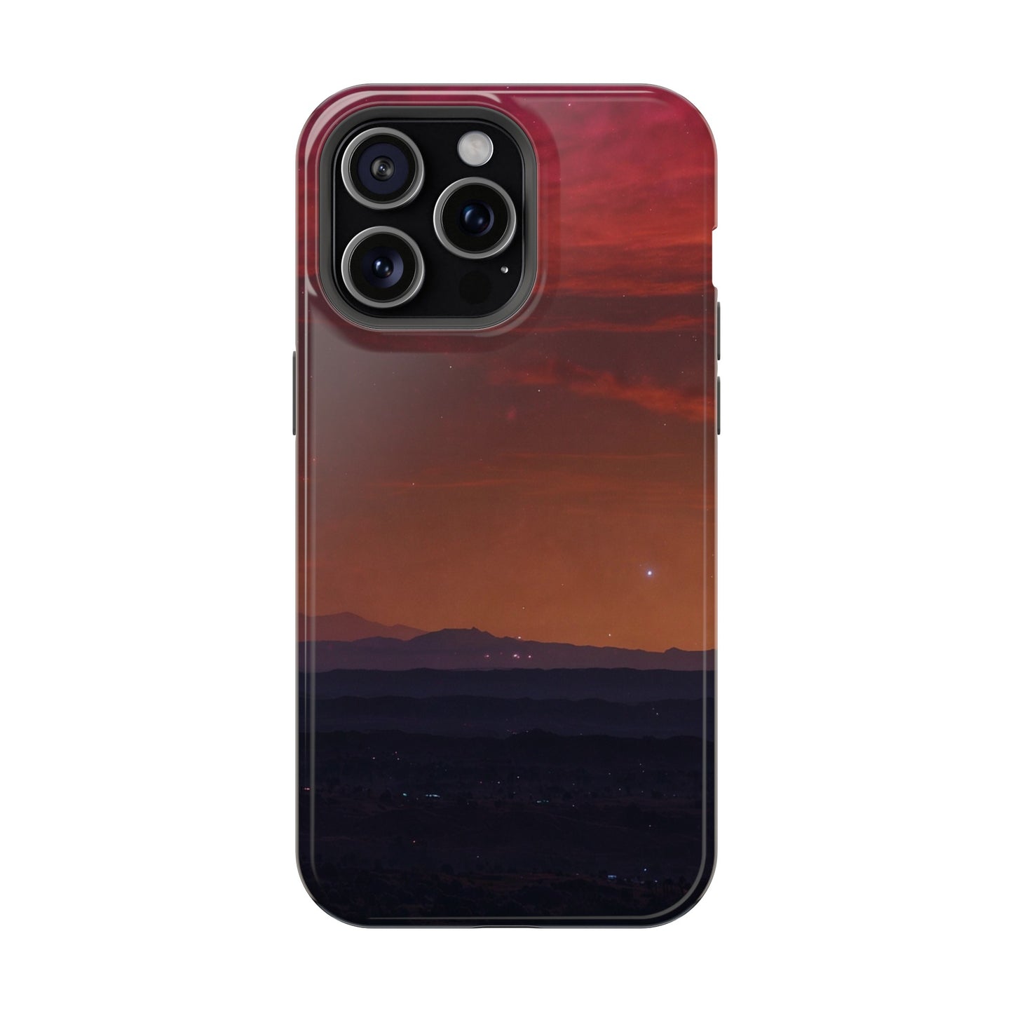 MagSafe Tough iPhone Case - Galactic Synthwave