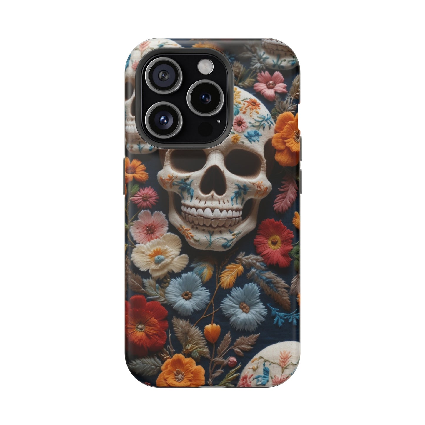 MagSafe Tough iPhone Case - "Embroidery Artistry"