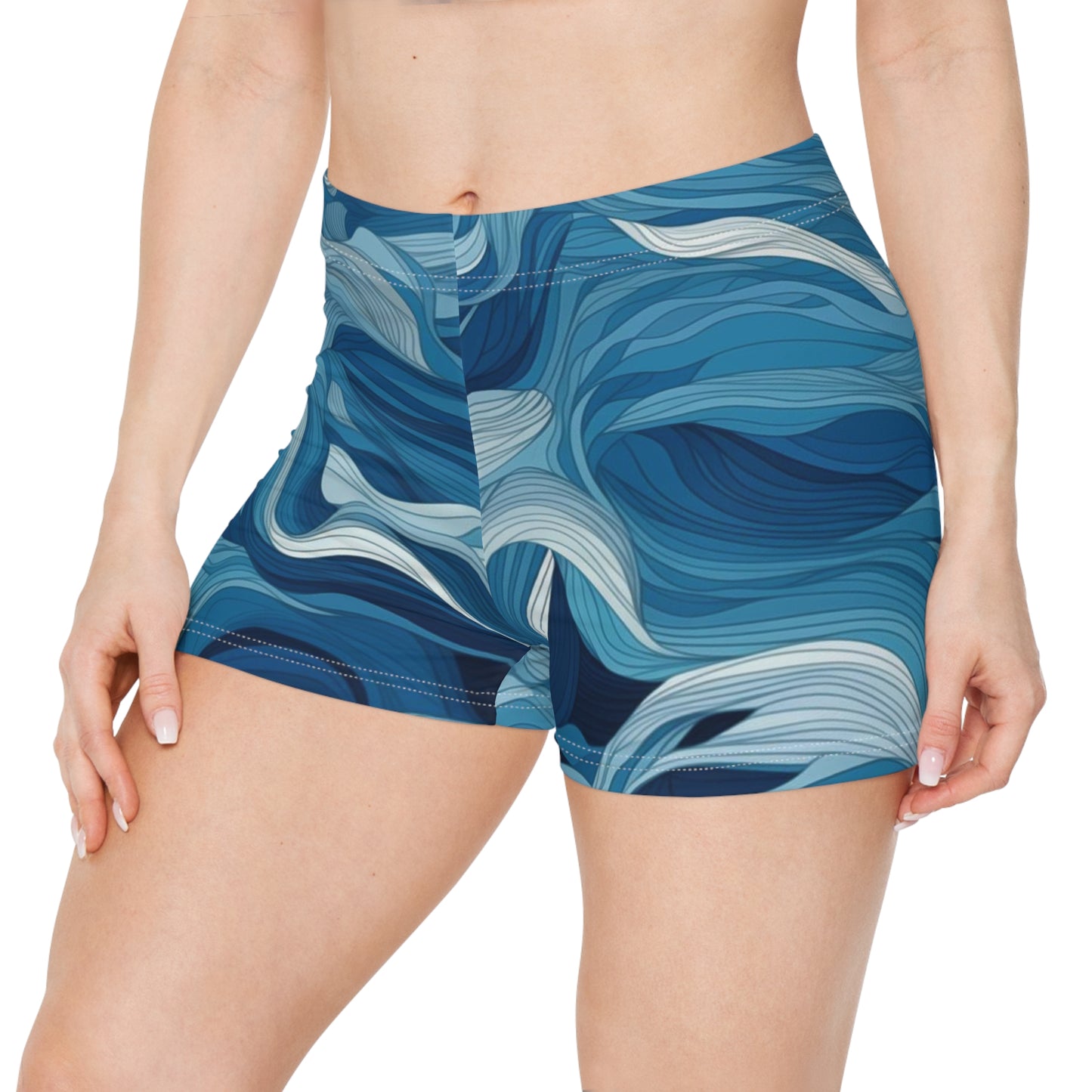 Workout Shorts - Odelgarde s Hertogenbosch Ocean Waves