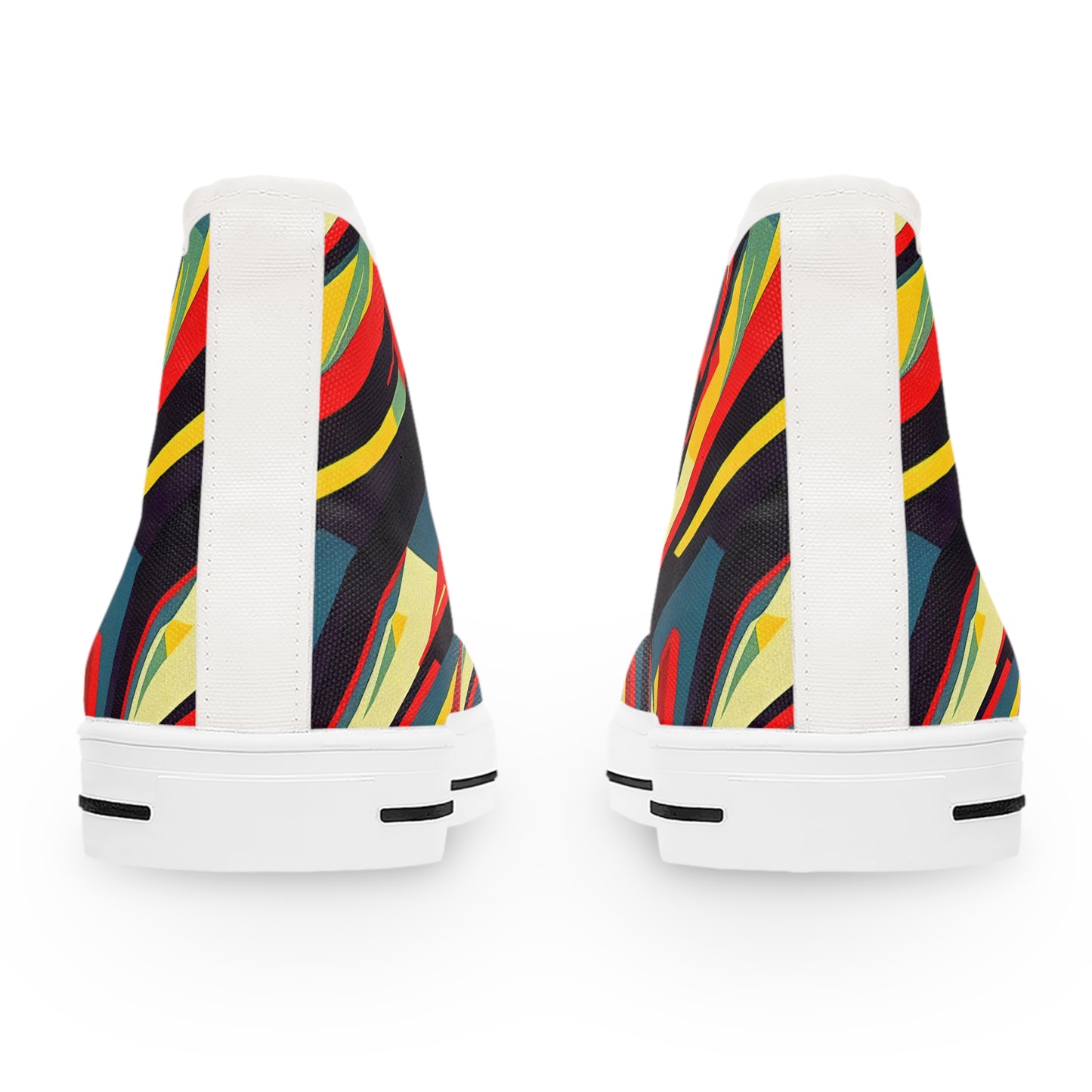Women's High Top Sneakers - Pulp Galaxy Abstract