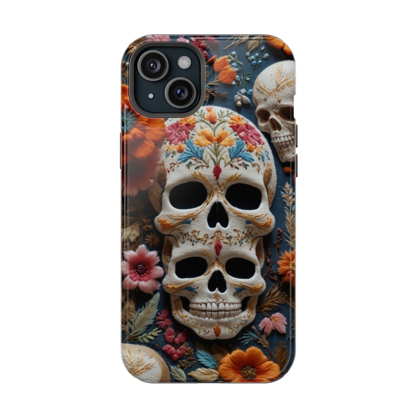 MagSafe Tough iPhone Case - "Artistic Embroidery"