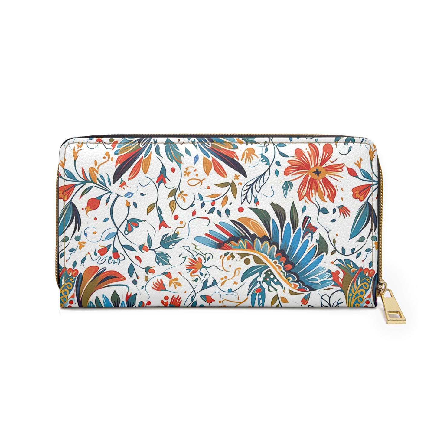 Zipper Wallet - Colibri Abstract