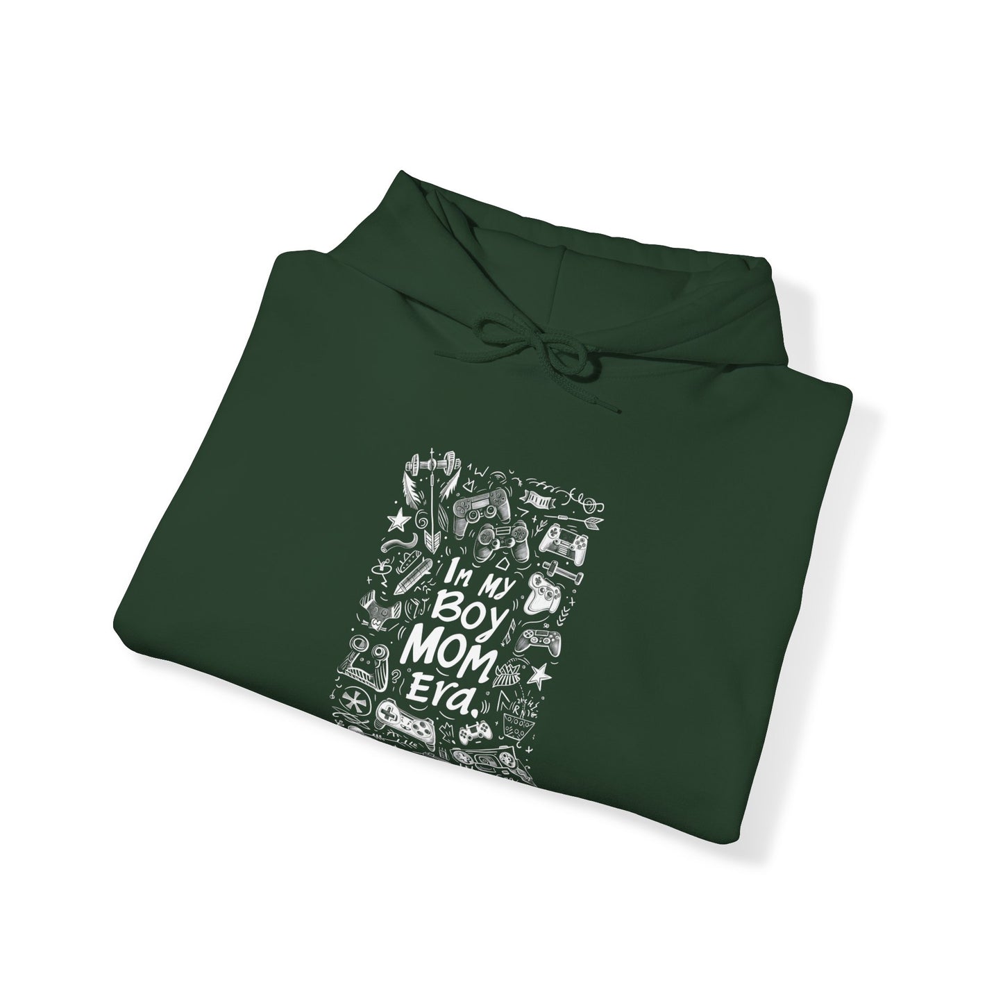 Unisex Heavy Blend™ Hooded Sweatshirt - In My Boy Mom Era - Gamer