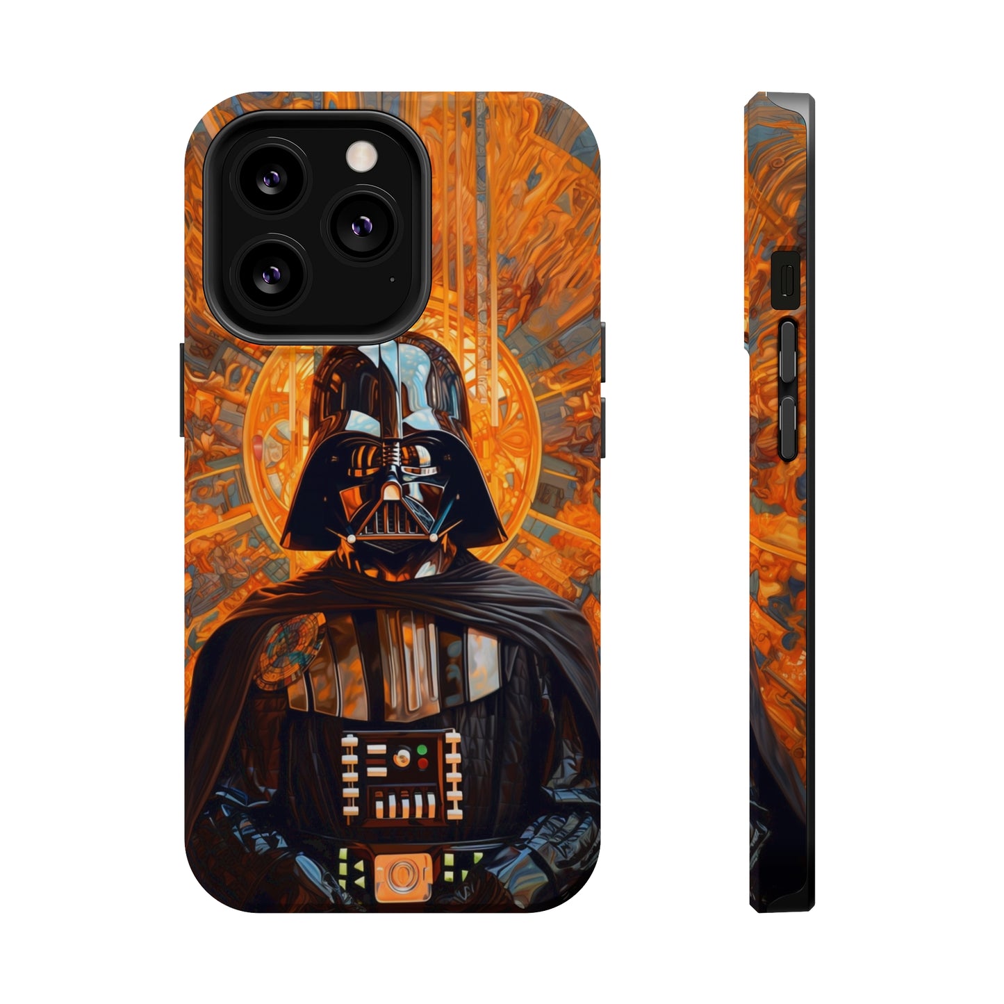 MagSafe Tough iPhone Case - Darth Vader Futurism