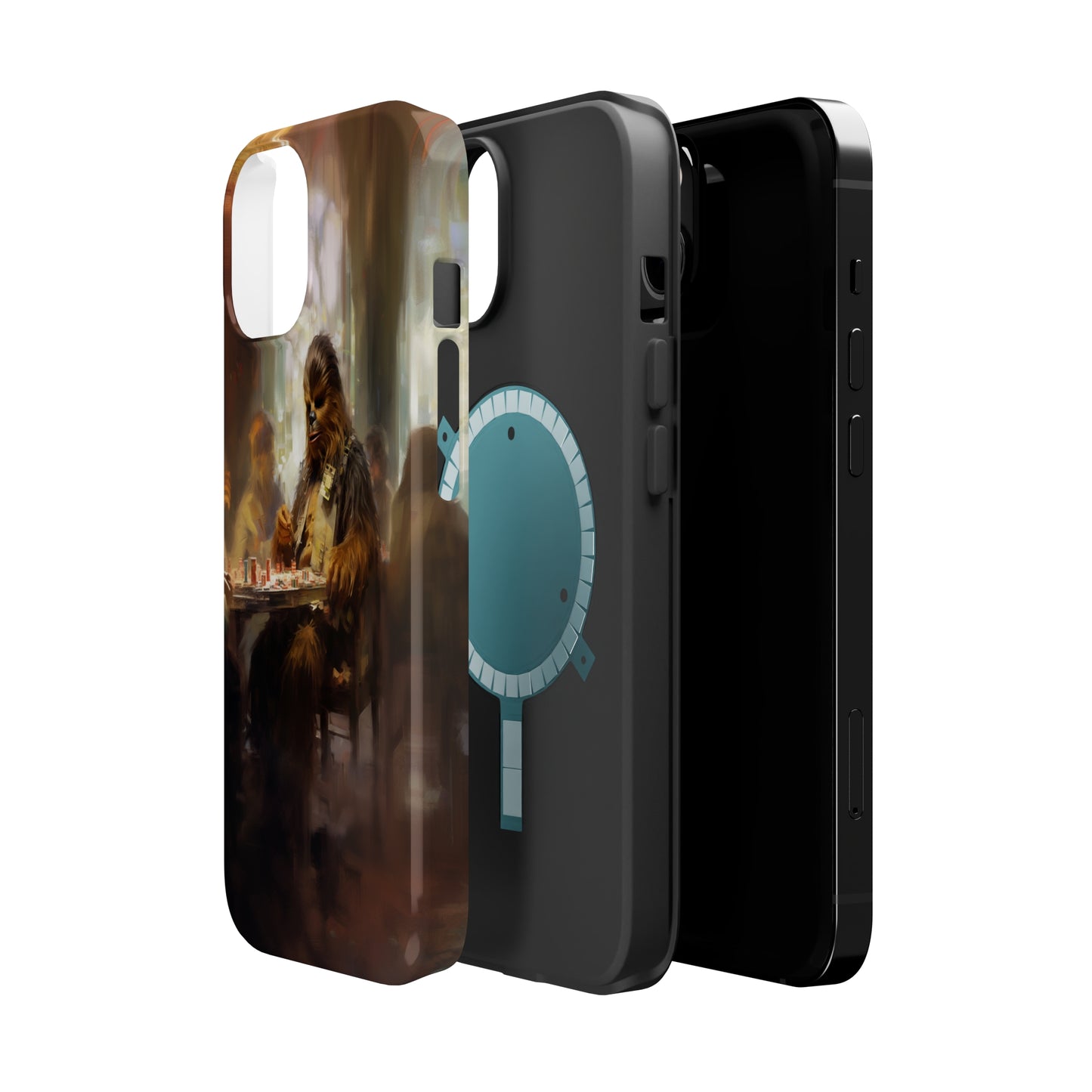 MagSafe Tough iPhone Case - ChewbaccaPlaying Poker