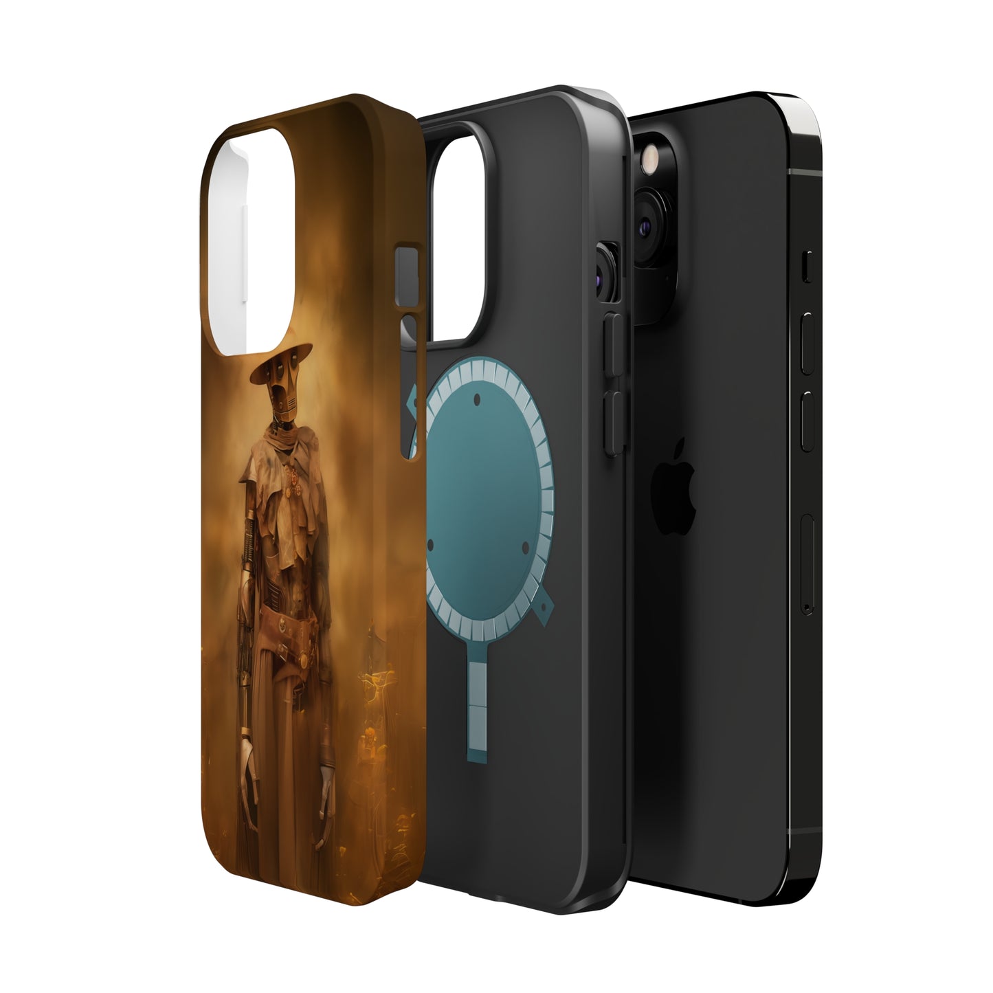 MagSafe Tough iPhone Case - C3P0 Wild West Photography Sepia Vintage Film