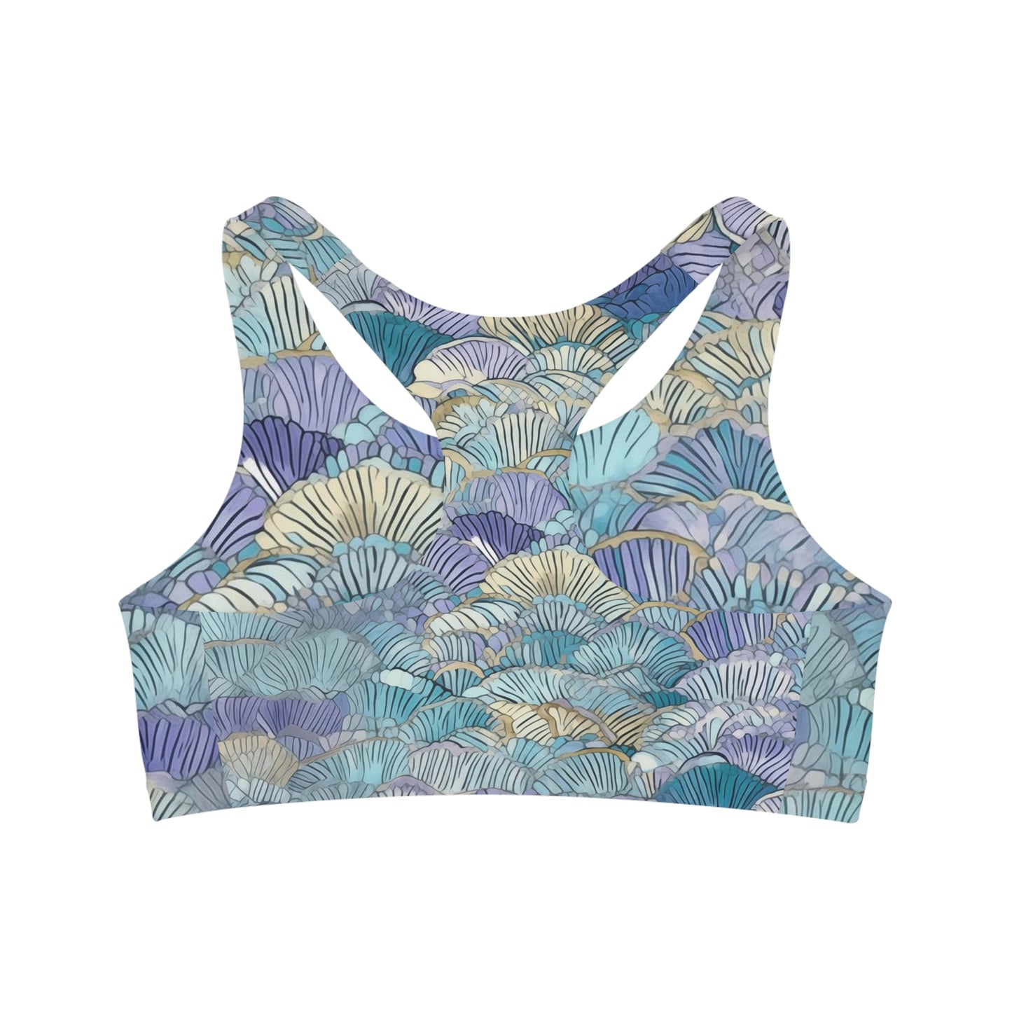 Sports Bra - Quentin Owosso Seersucker