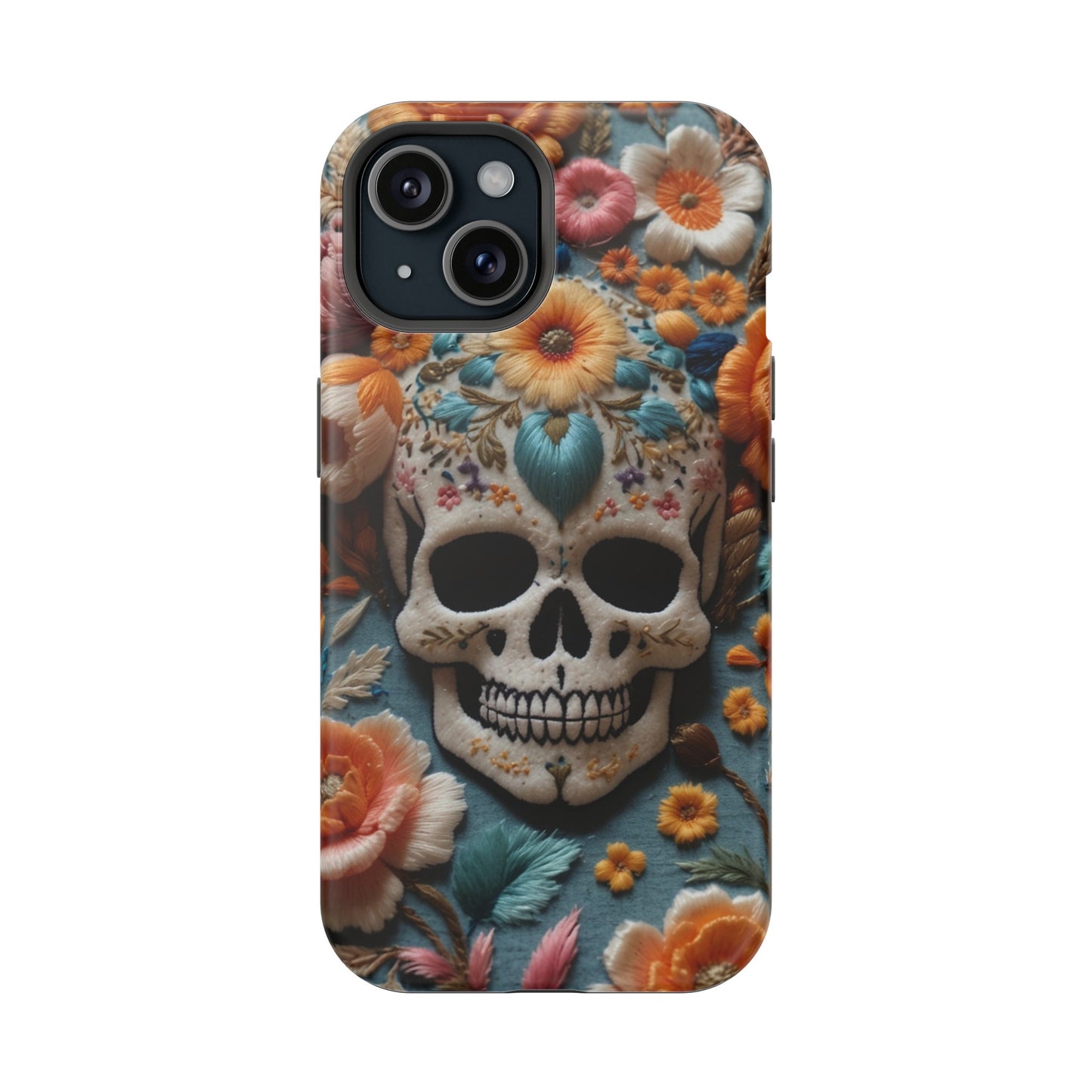MagSafe Tough iPhone Case - "Embroidery Artistry"
