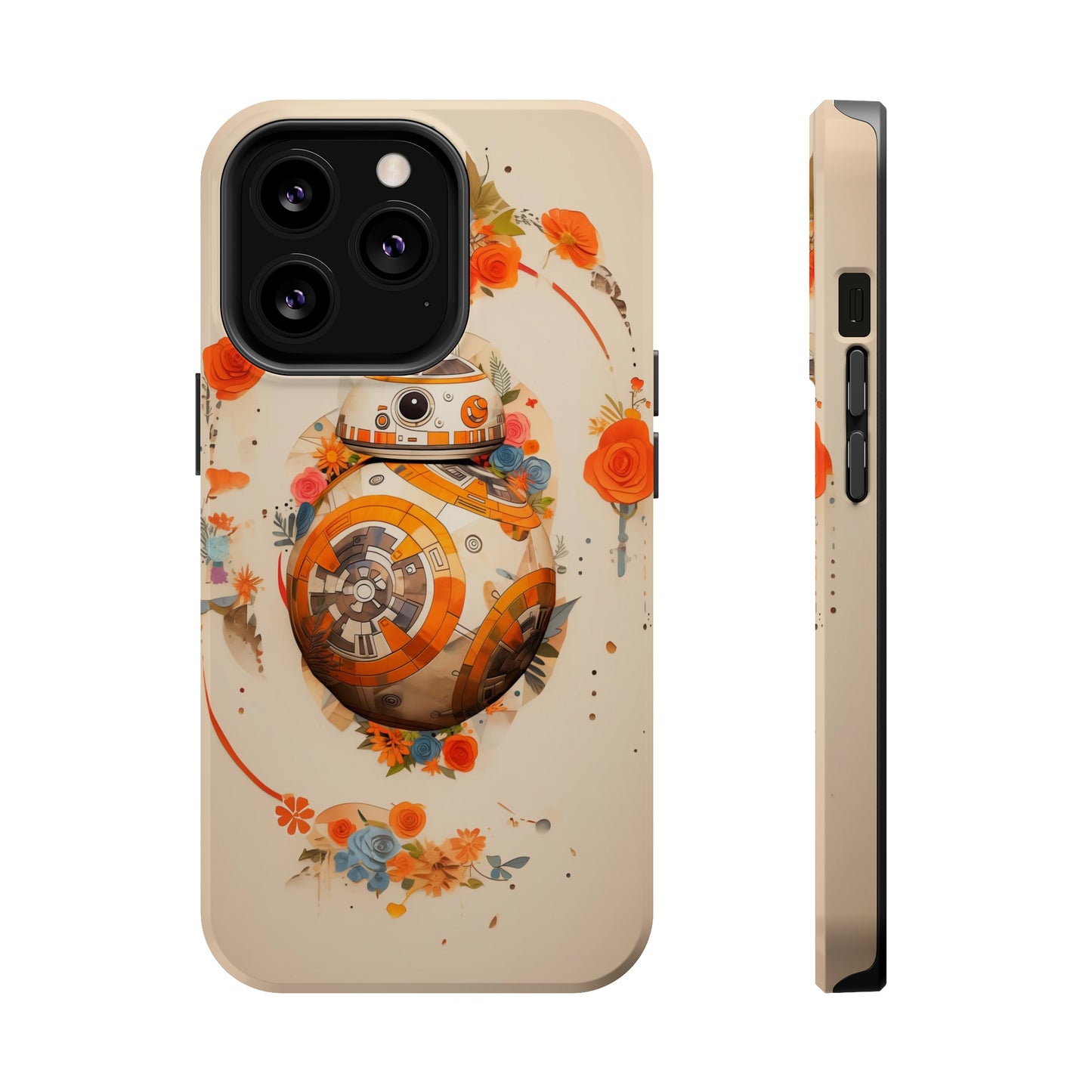 MagSafe Tough iPhone Case - BB-8 Paper Cut Craft Illustration