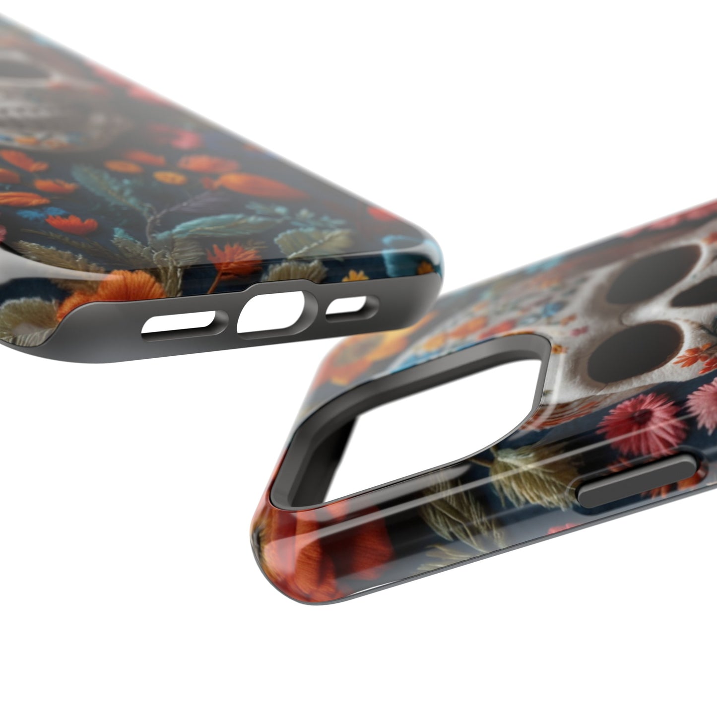 MagSafe Tough iPhone Case - "Embroidery Artistry"