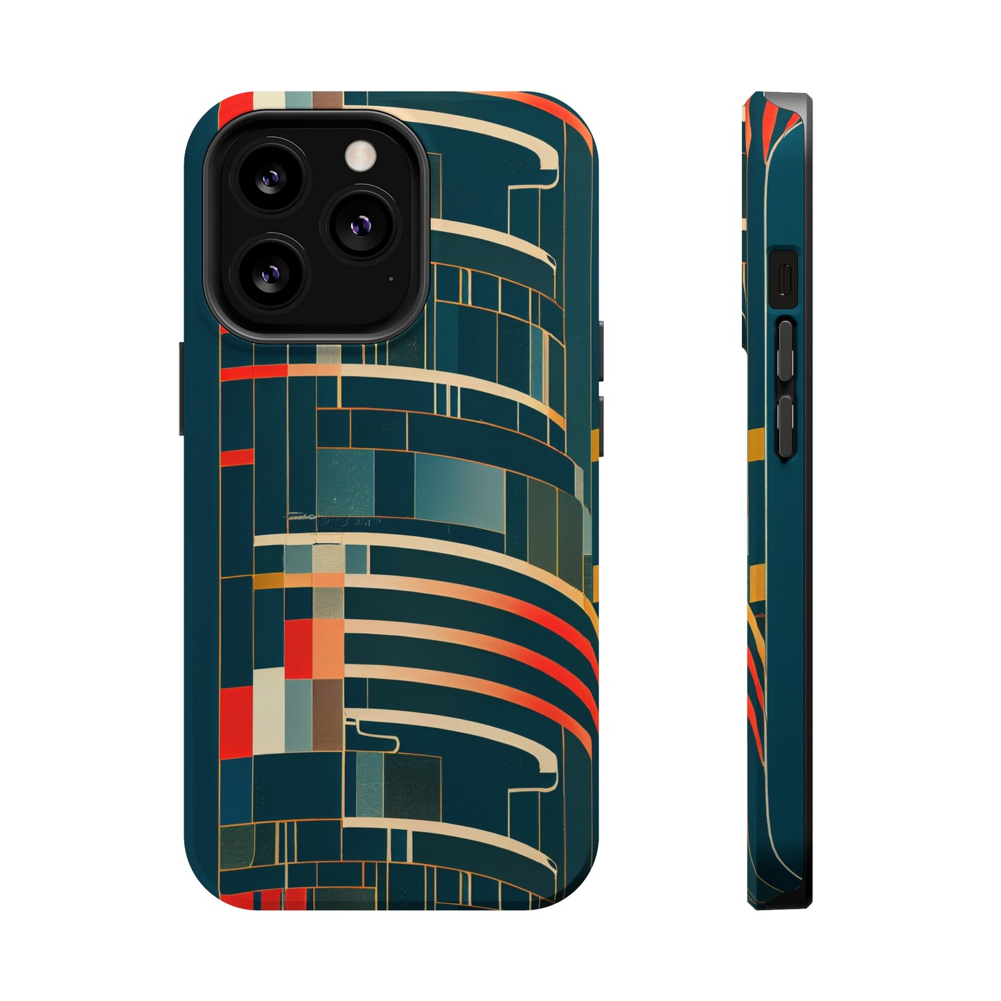 MagSafe Tough iPhone Case - Mecha Modernist