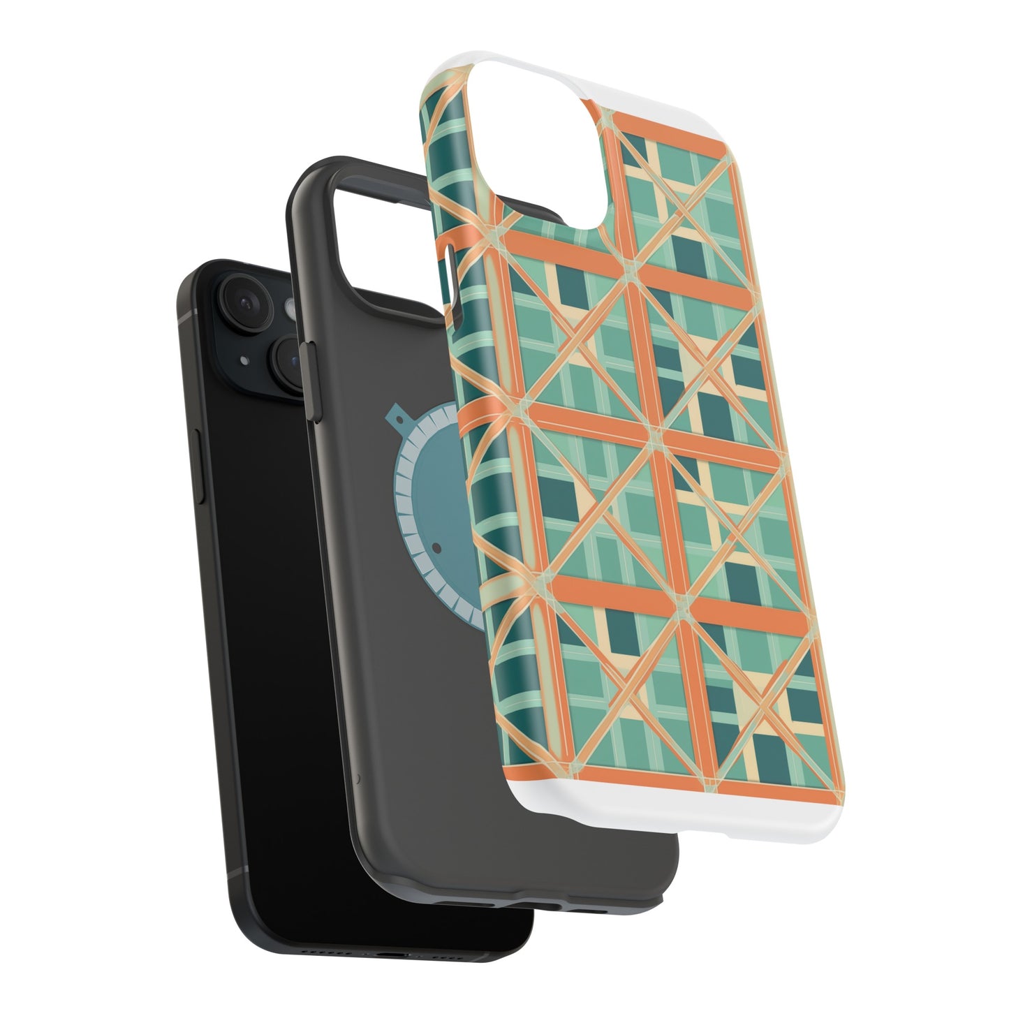 MagSafe Tough iPhone Case - Bertram Nyack Windowpane