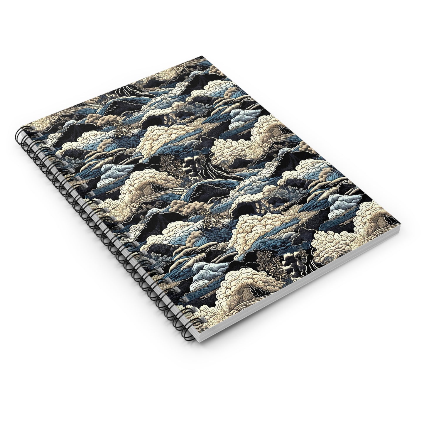 Edo Daydreams - Spiral Notebook with Ruled Line