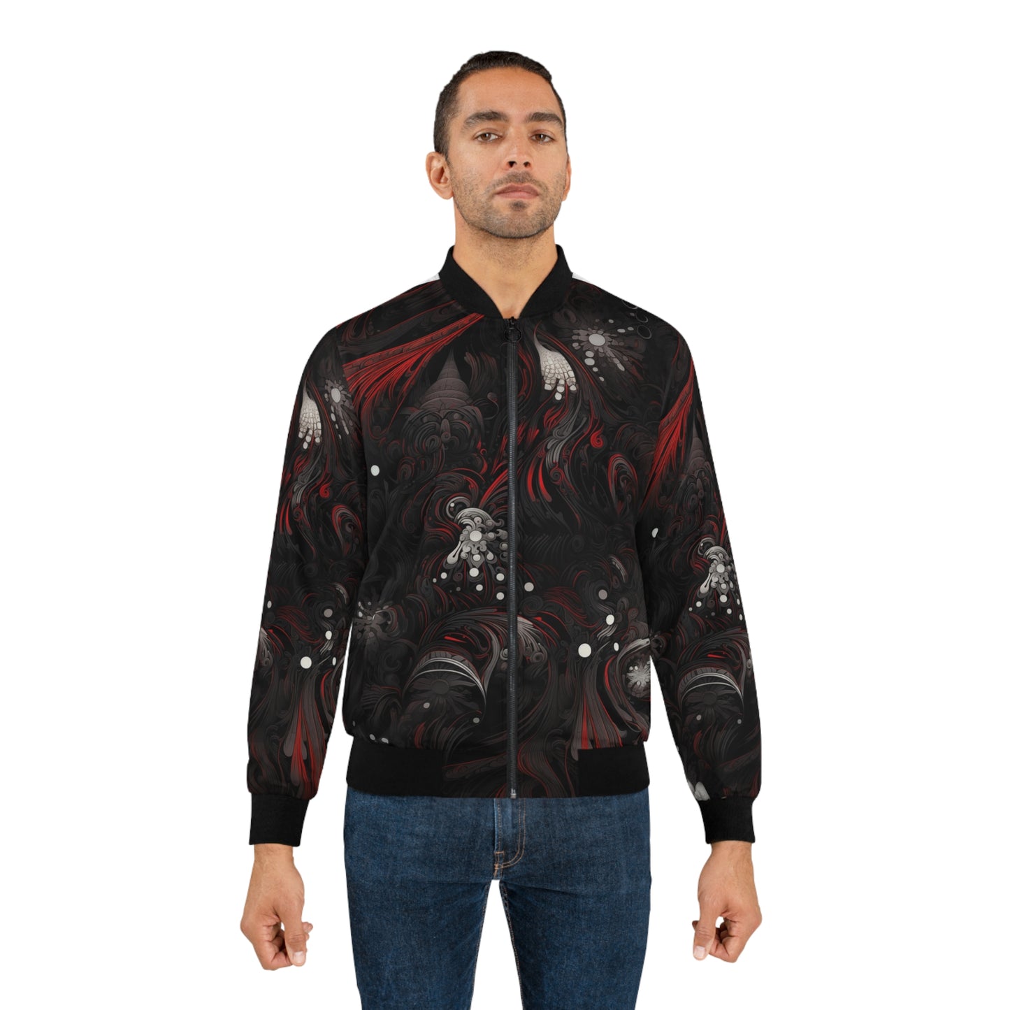 Men's Bomber Jacket - Darth Vader Moebius Style