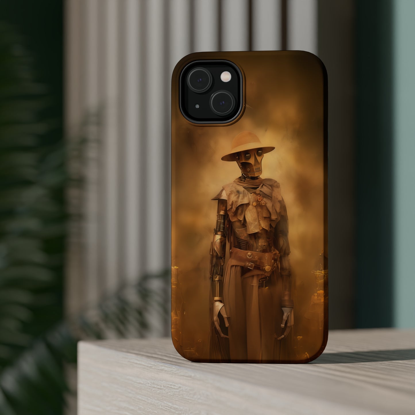 MagSafe Tough iPhone Case - C3P0 Wild West Photography Sepia Vintage Film