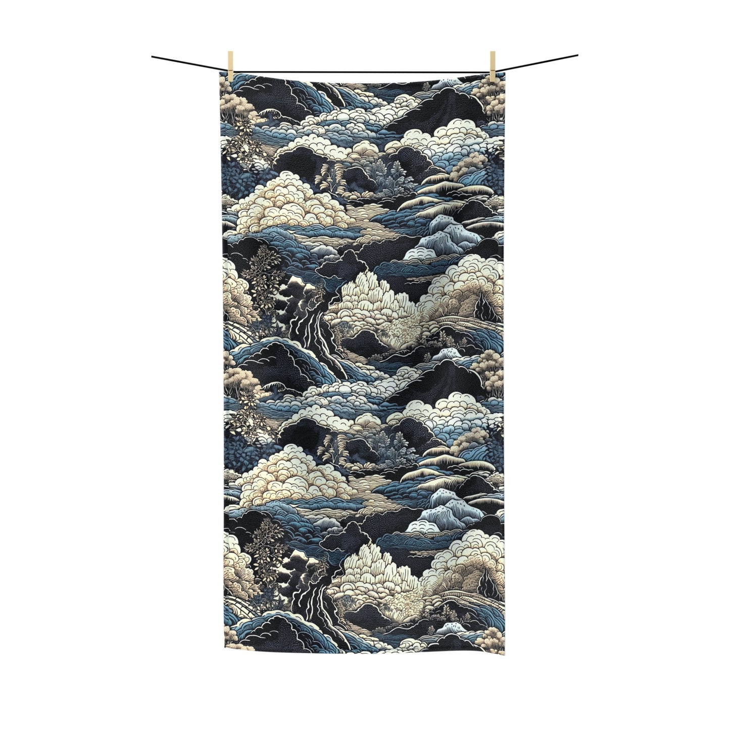 Edo Daydreams - Bath Towel