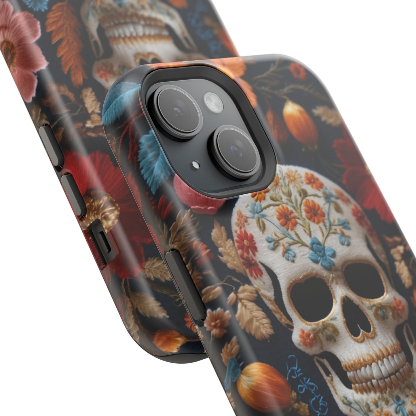 MagSafe Tough iPhone Case - "Embroidery Artistry"