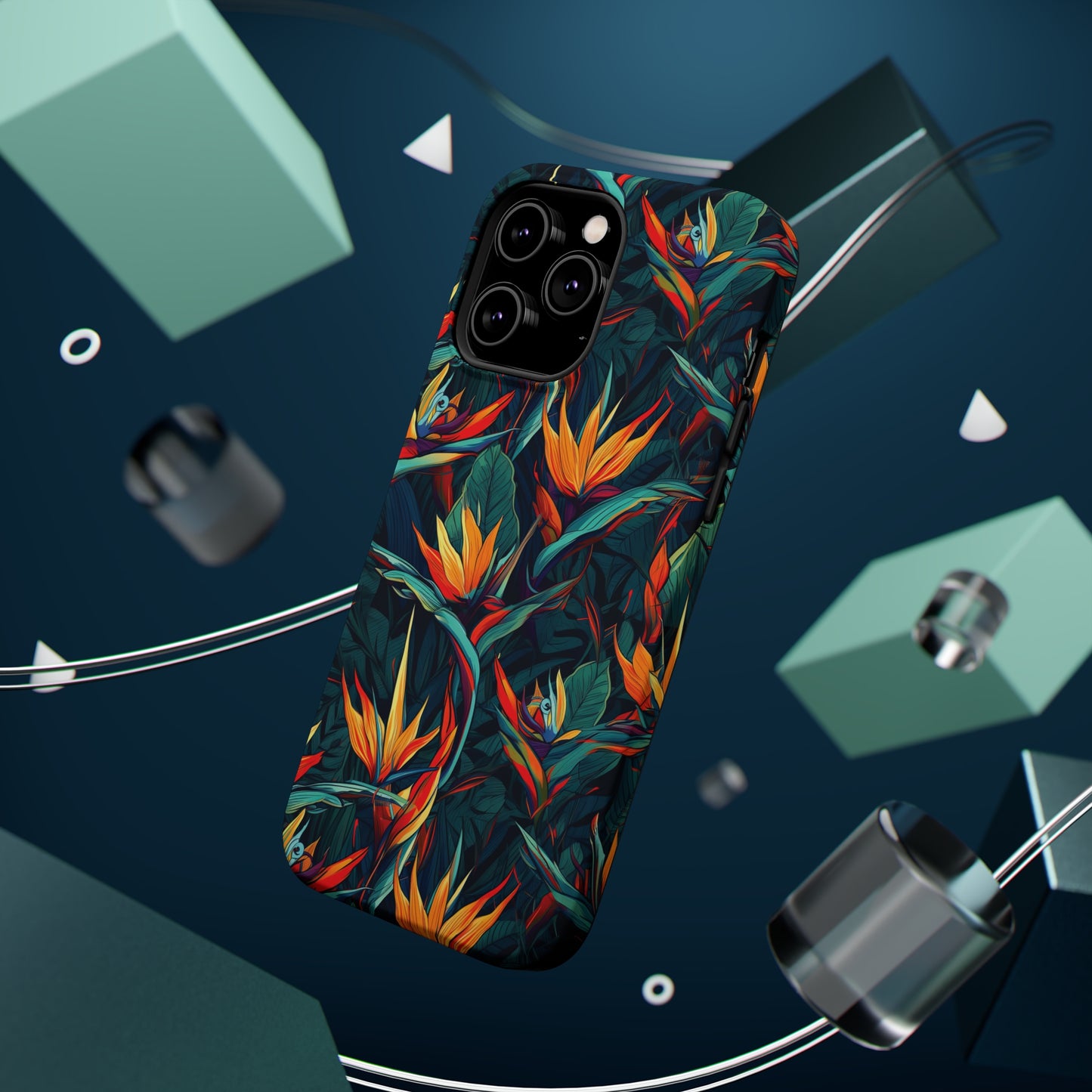 MagSafe Tough iPhone Case - Bird of Paradise