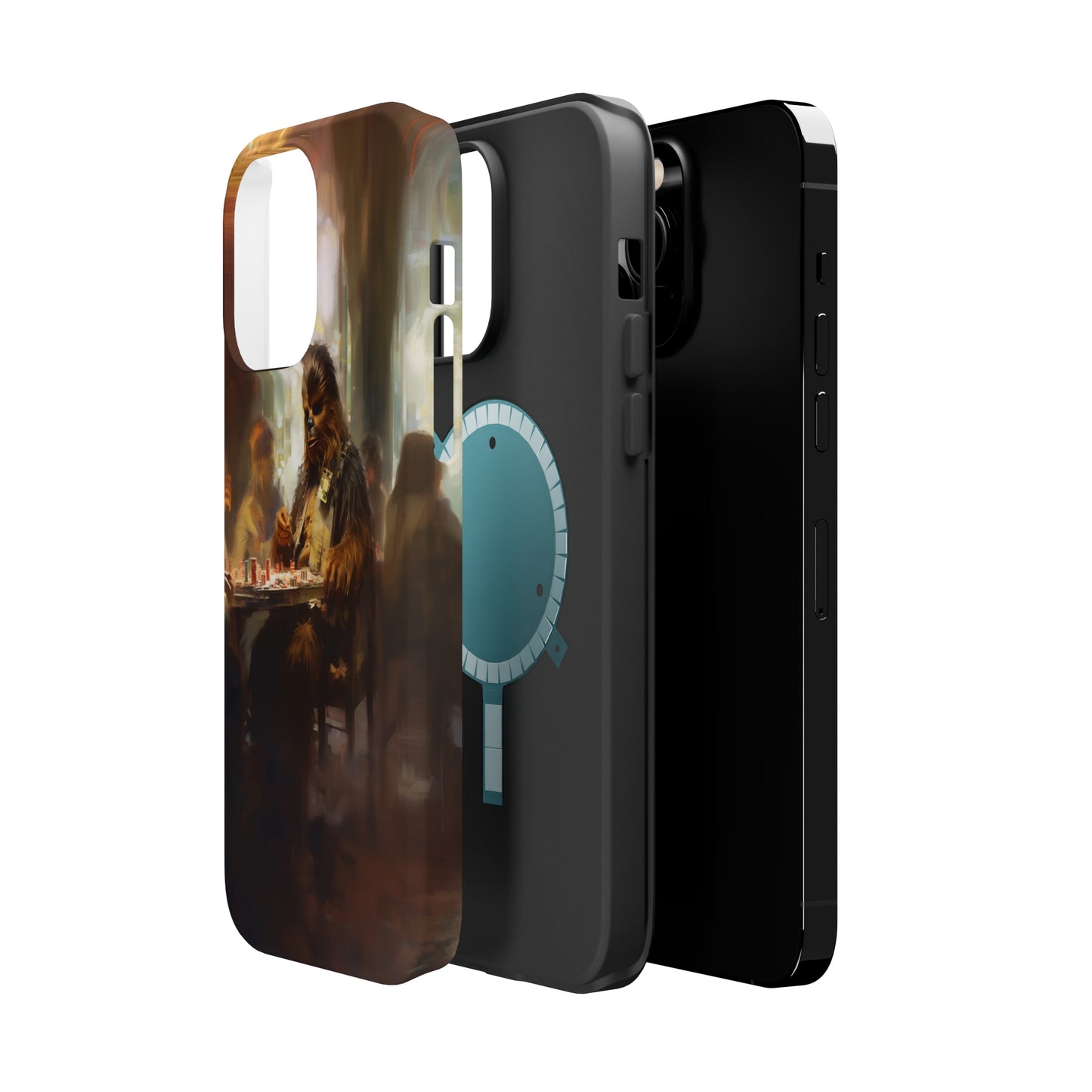 MagSafe Tough iPhone Case - ChewbaccaPlaying Poker