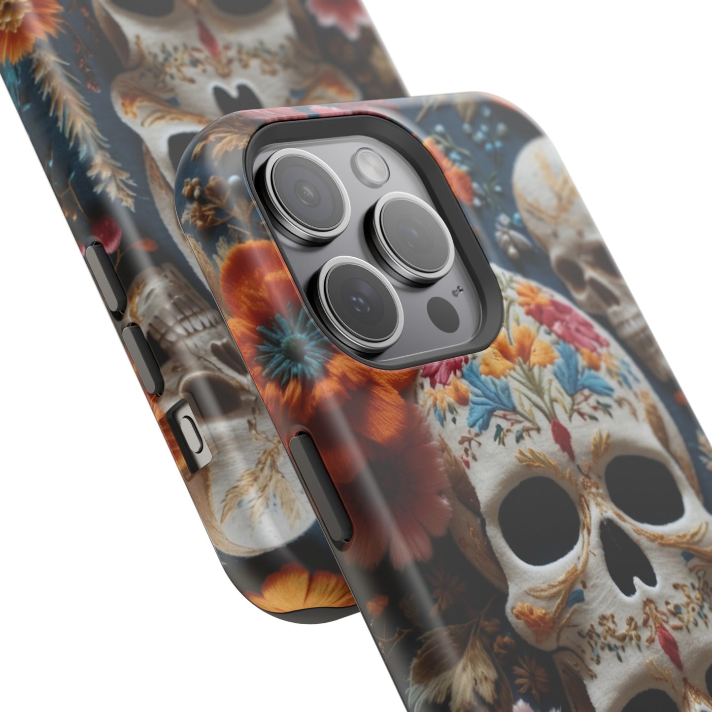 MagSafe Tough iPhone Case - "Artistic Embroidery"