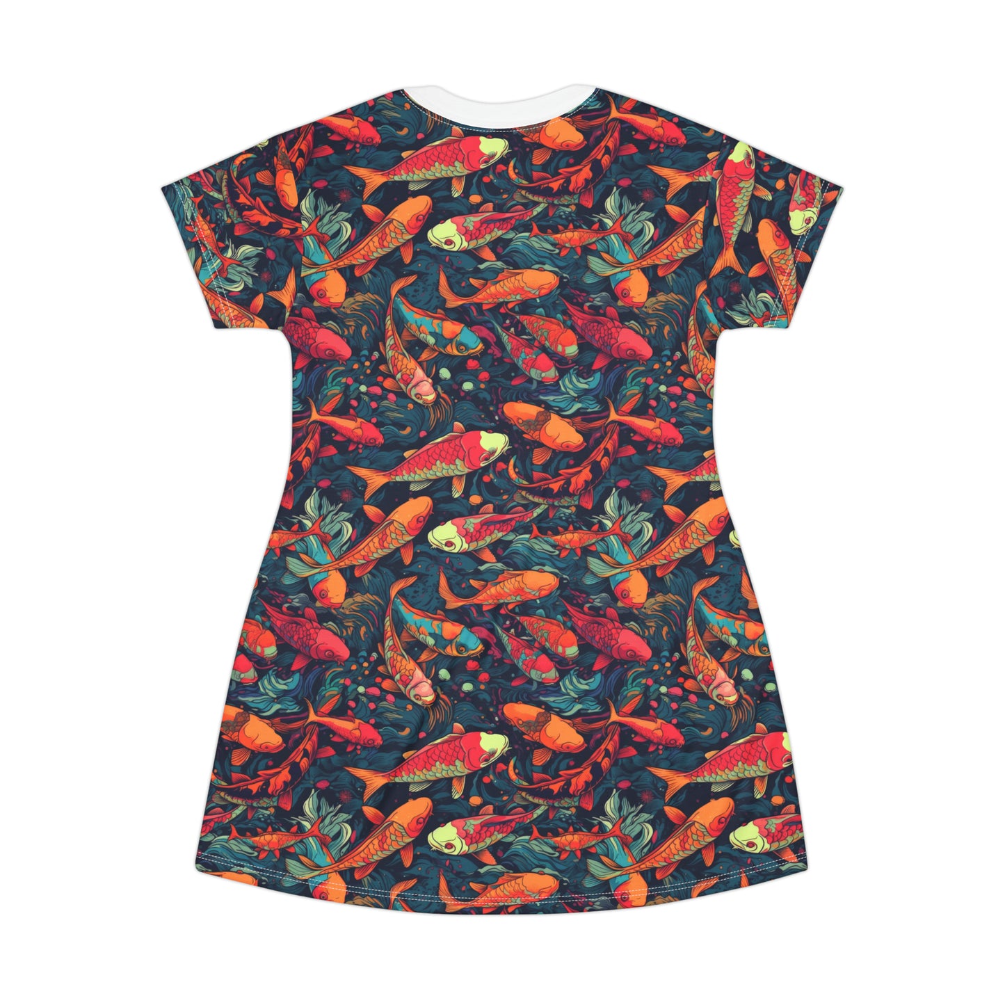 T-Shirt Dress - Koi Menagerie