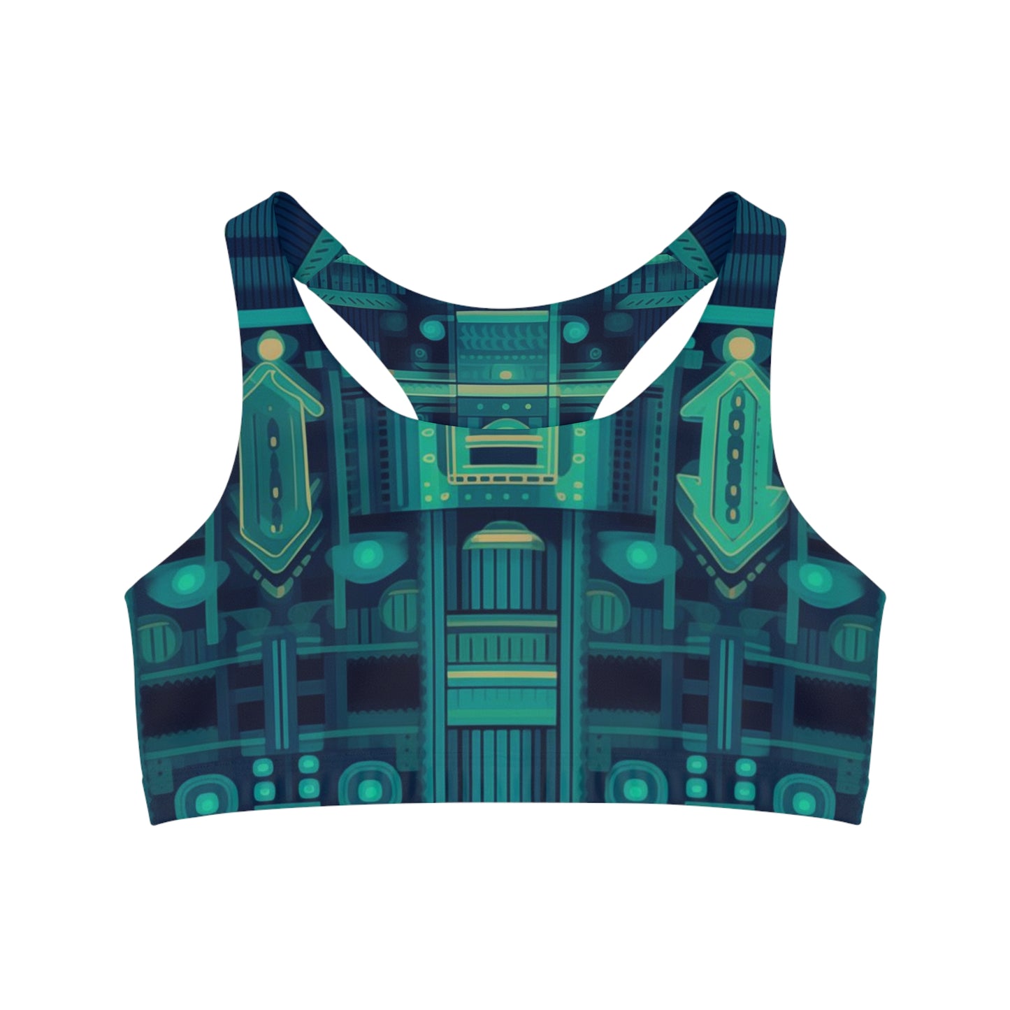 Sports Bra - Annora Phalakasana Space Invader