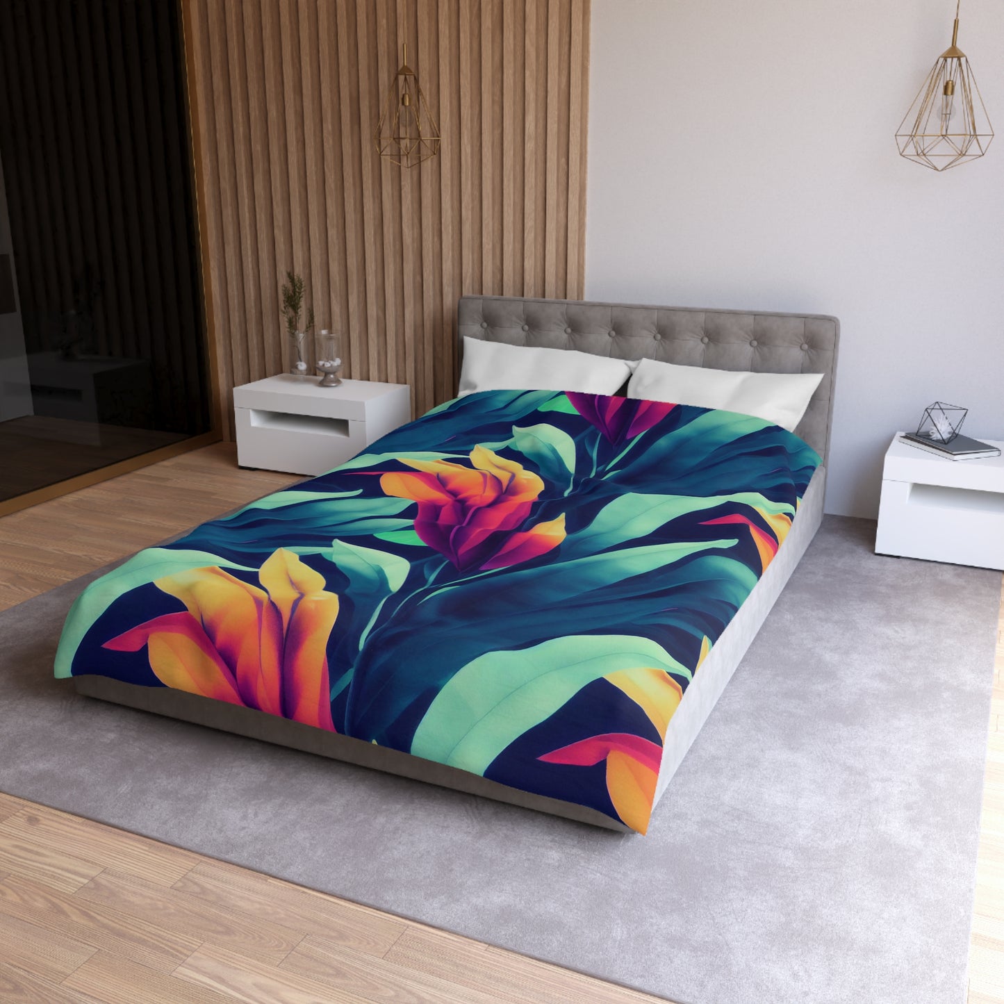 Duvet Cover - Tropical Oasis