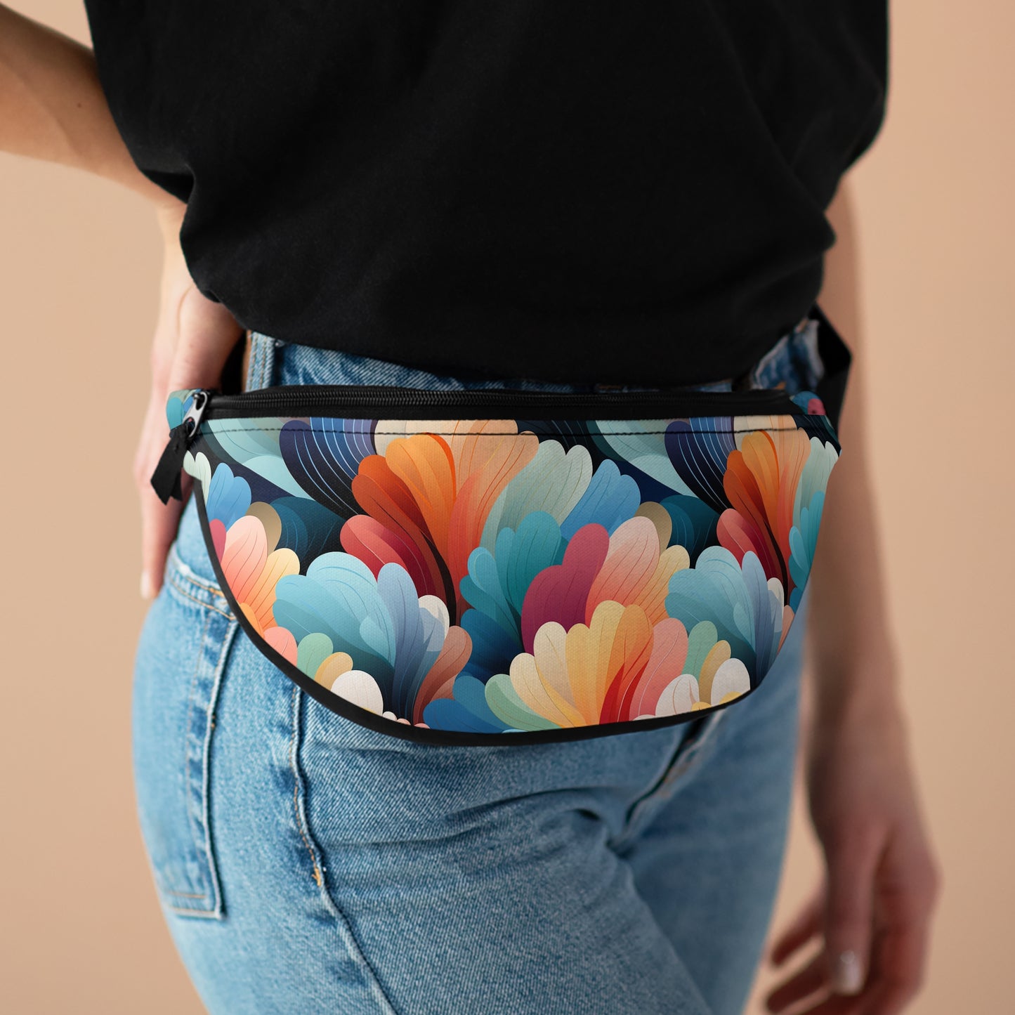Fanny Pack/Bum Bag - Philomena-Kinkaku-ji-Art-Deco