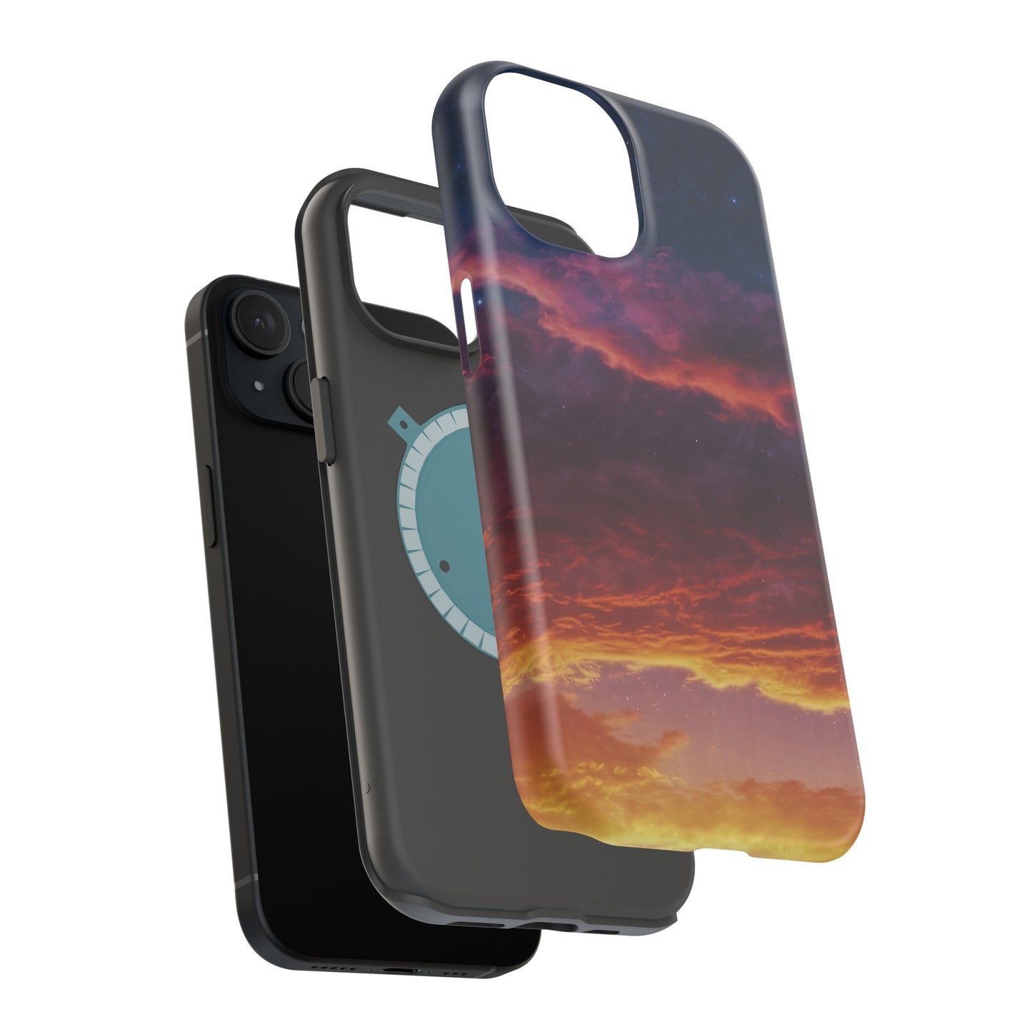 MagSafe Tough iPhone Case - "Nebula Brilliance"