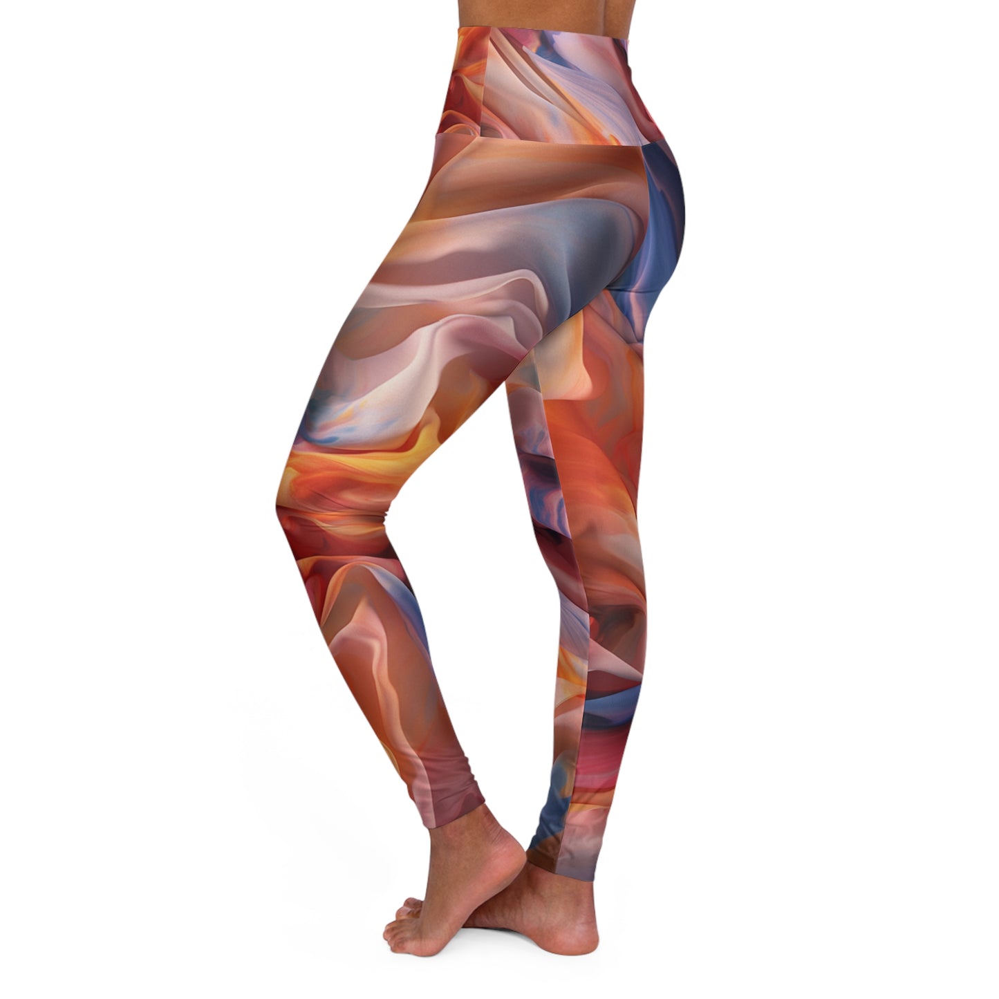 High Waisted Leggings - Labille-Parisienne