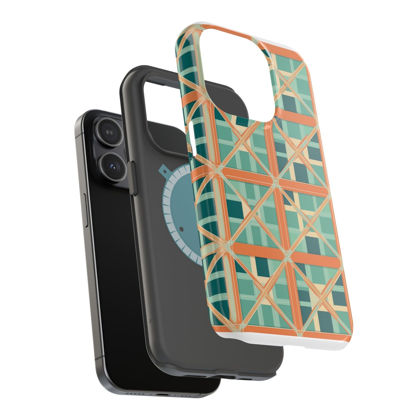 MagSafe Tough iPhone Case - Bertram Nyack Windowpane