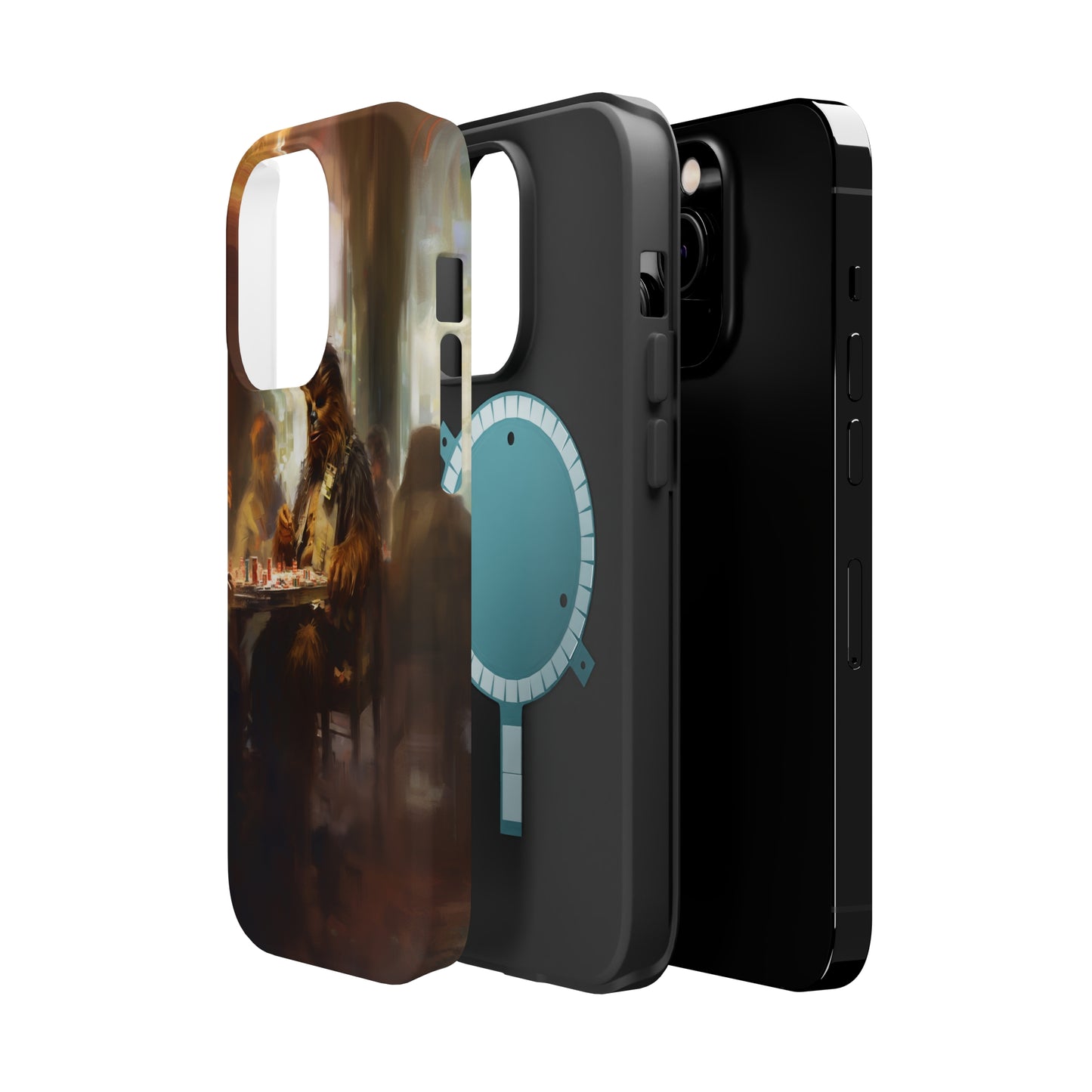 MagSafe Tough iPhone Case - ChewbaccaPlaying Poker