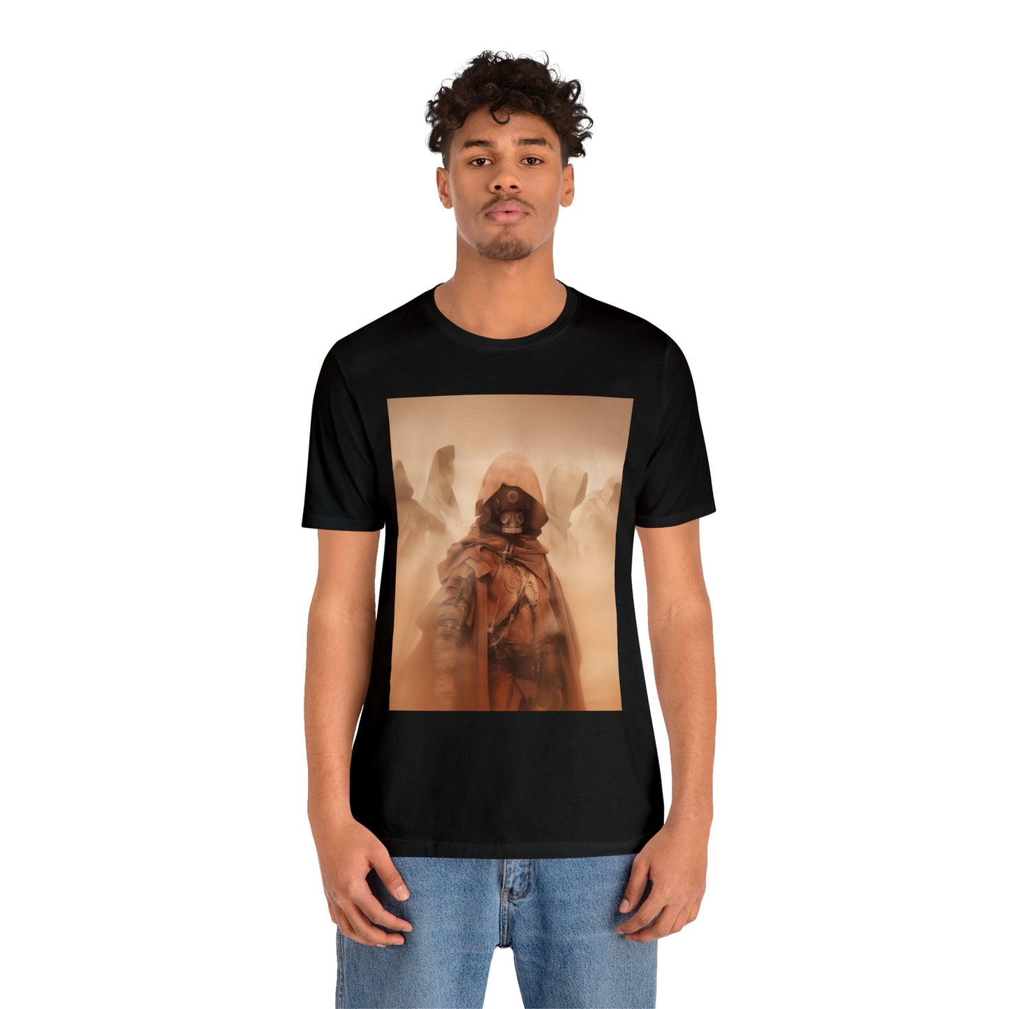 Unisex Jersey Short Sleeve Tee - JawasWild West Photography Sepia Vintage Film