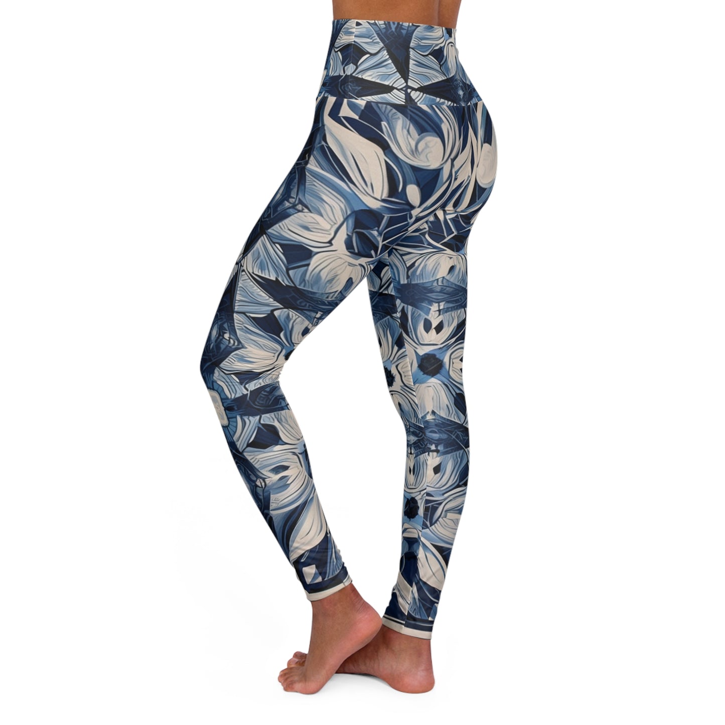 High Waisted Leggings - Petrus Provence