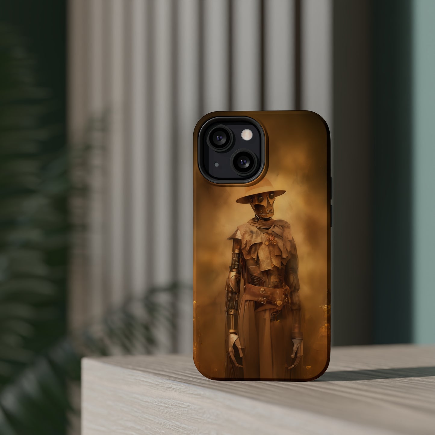 MagSafe Tough iPhone Case - C3P0 Wild West Photography Sepia Vintage Film