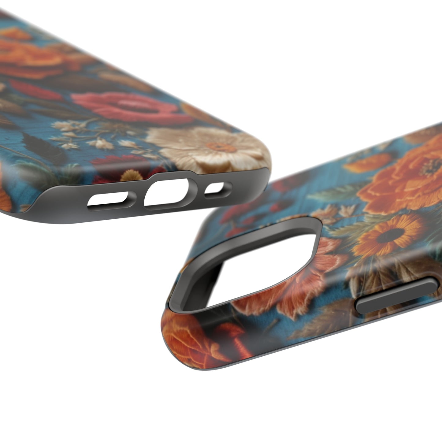 MagSafe Tough iPhone Case - Embroidered Artistry
