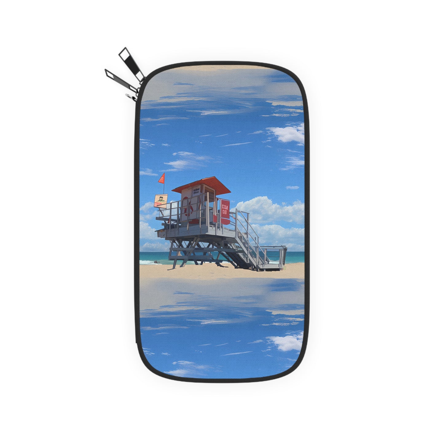 Passport Wallet - Love and Santa Monica