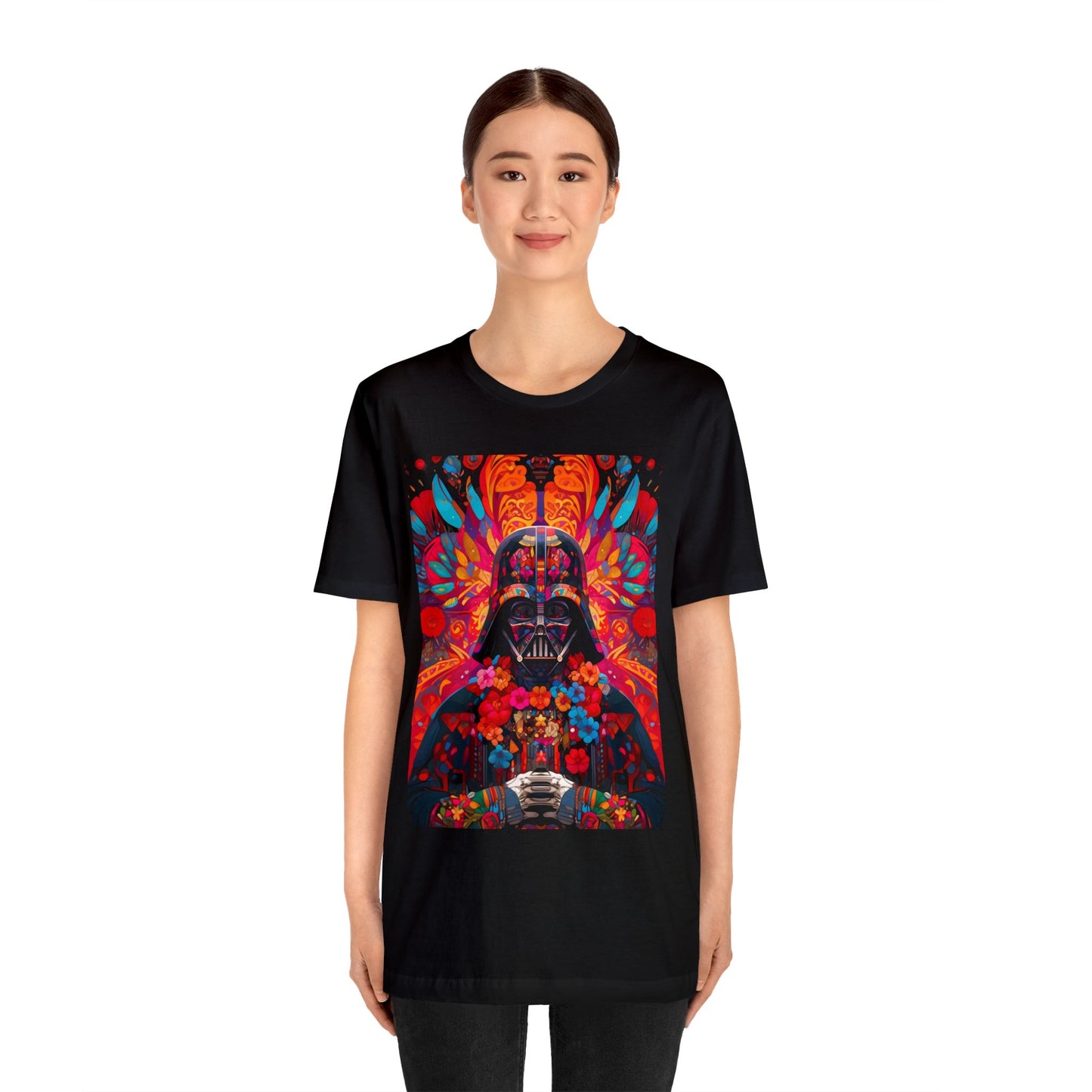 Unisex Jersey Short Sleeve Tee - Darth Vader Dia De Los Muertos