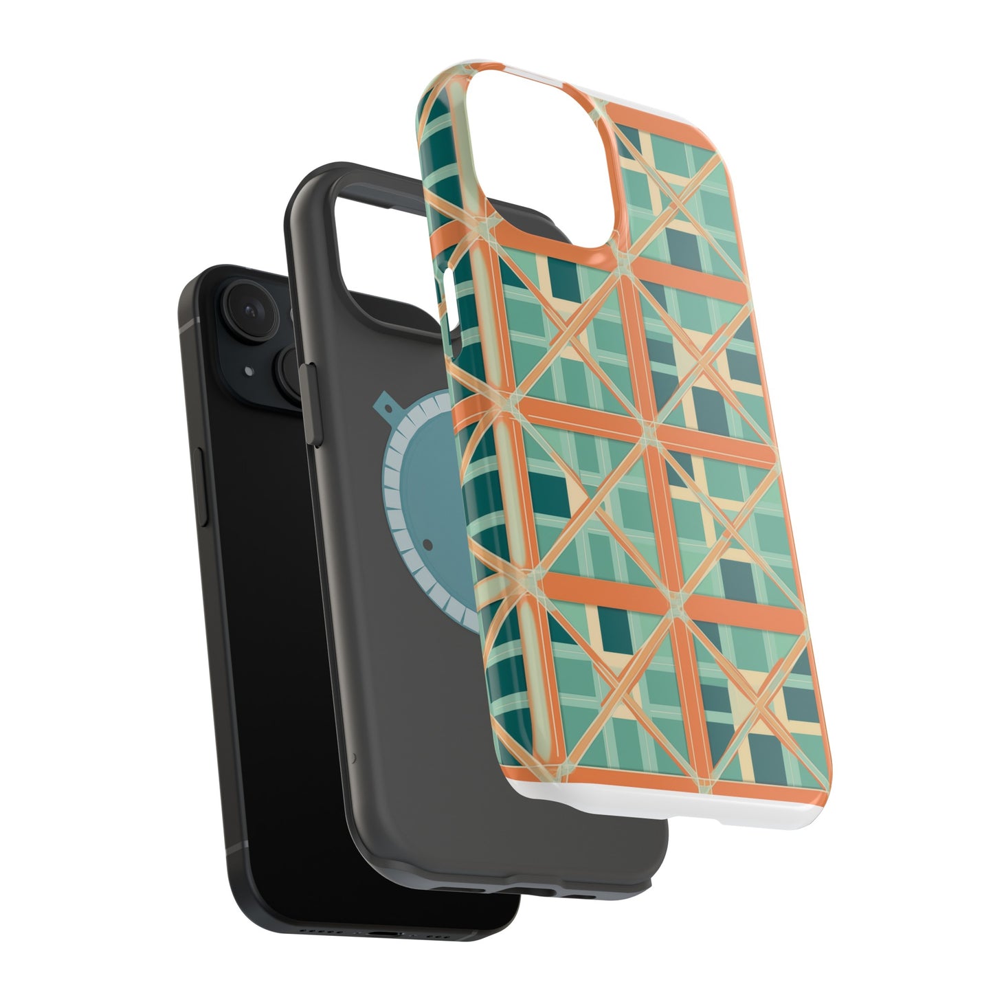 MagSafe Tough iPhone Case - Bertram Nyack Windowpane