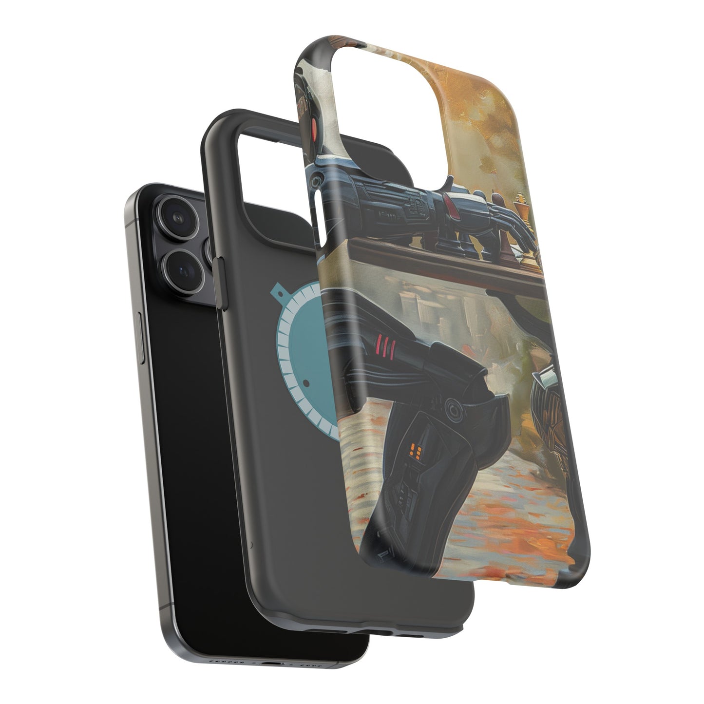 MagSafe Tough iPhone Case - Robocop 3P0 Chess WSP
