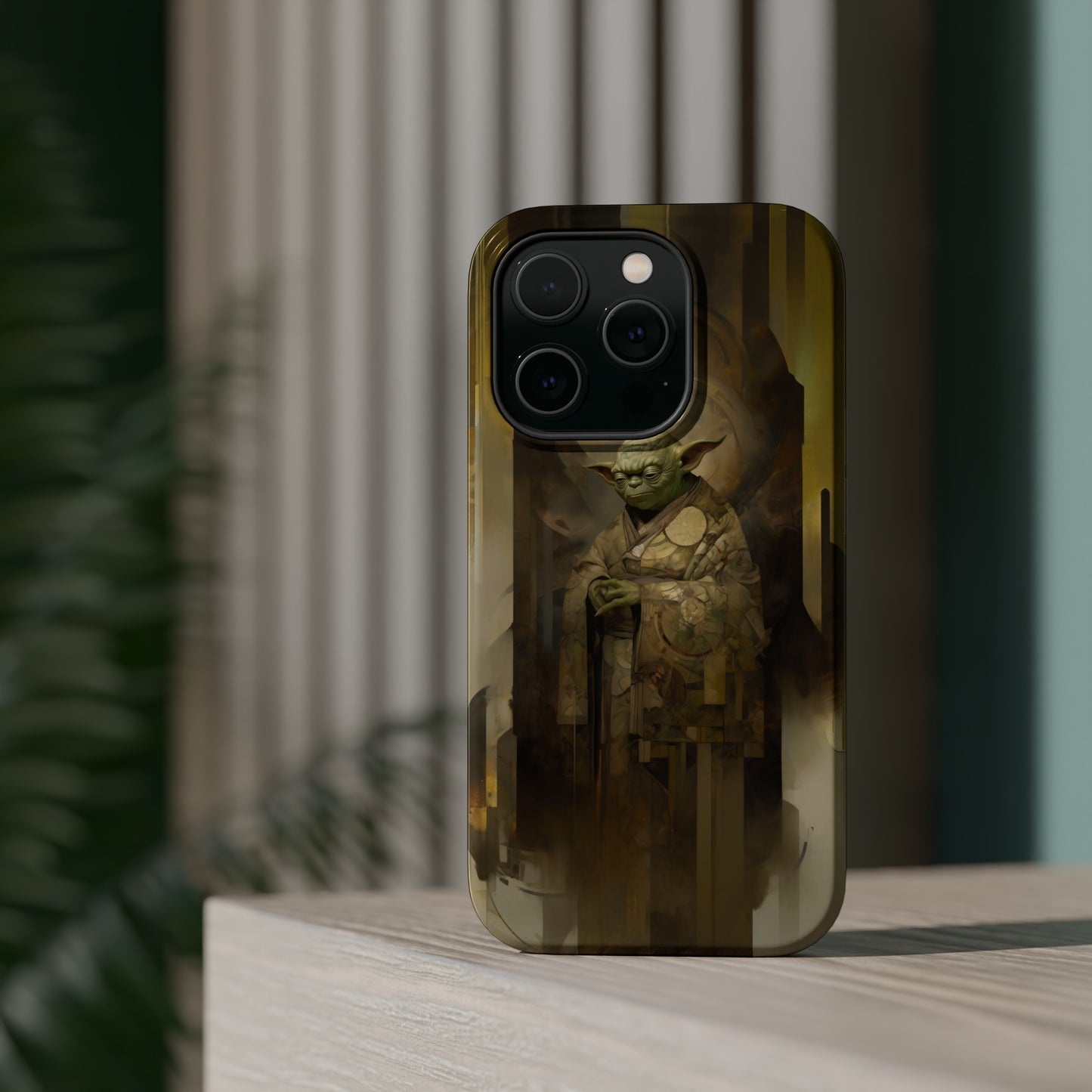 MagSafe Tough iPhone Case - Yoda Yukiyo E Art Portrait