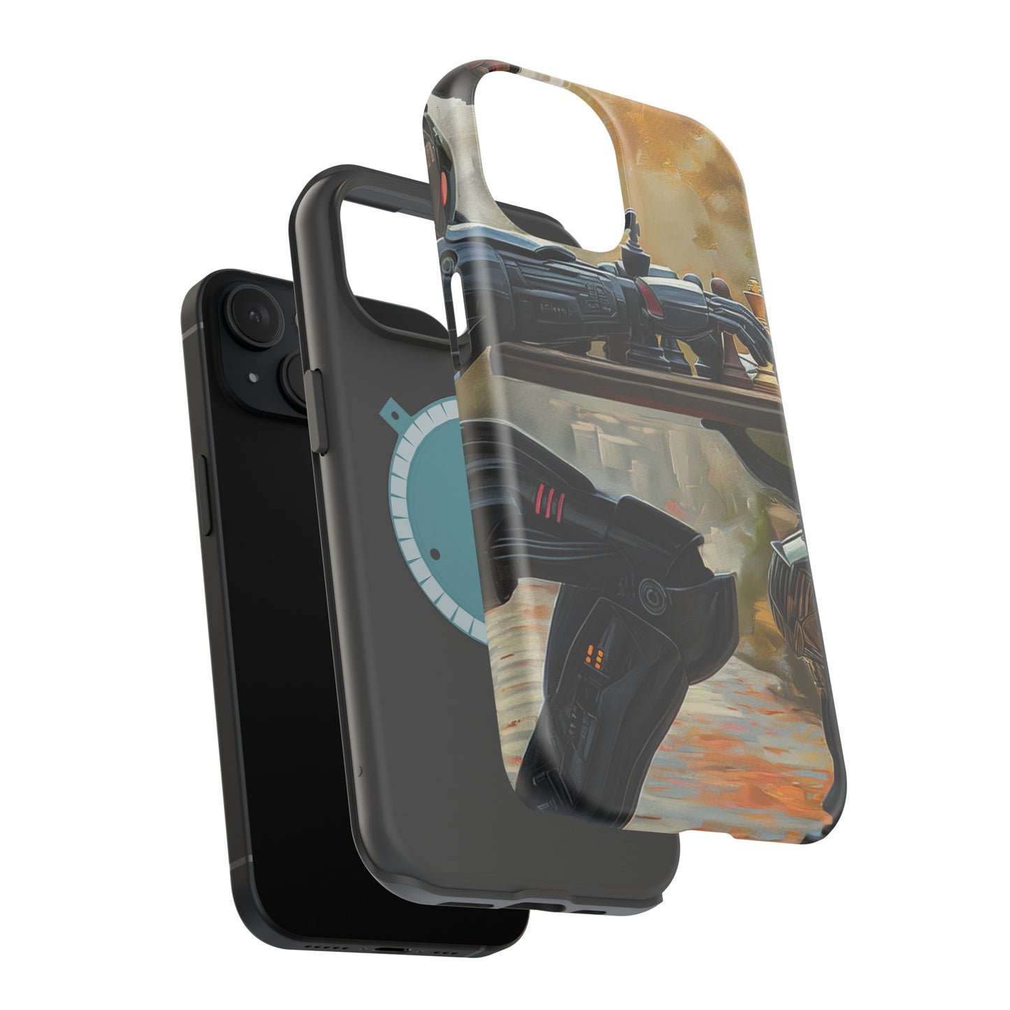 MagSafe Tough iPhone Case - Robocop 3P0 Chess WSP