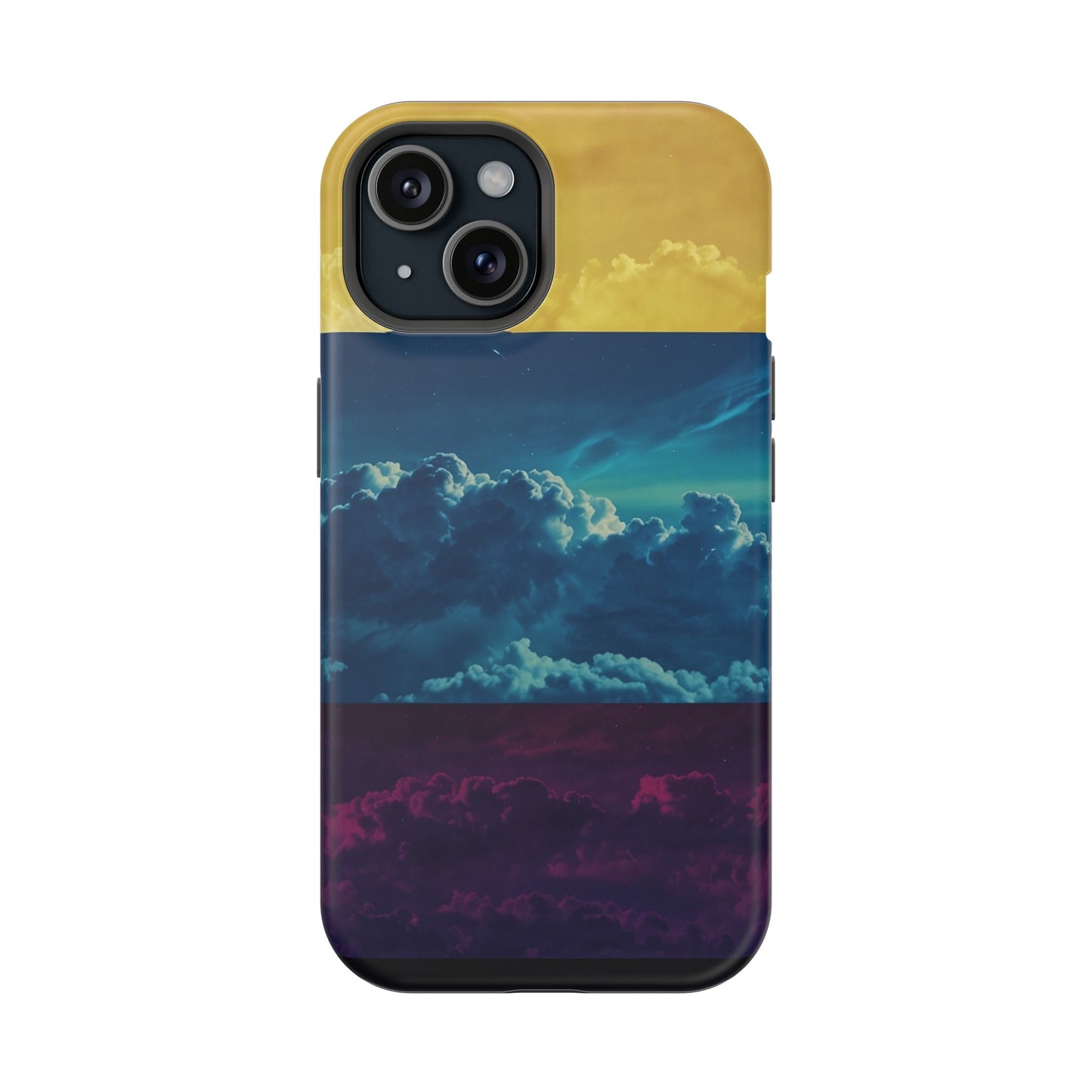 MagSafe Tough iPhone Case - "Nebula Synthwave"